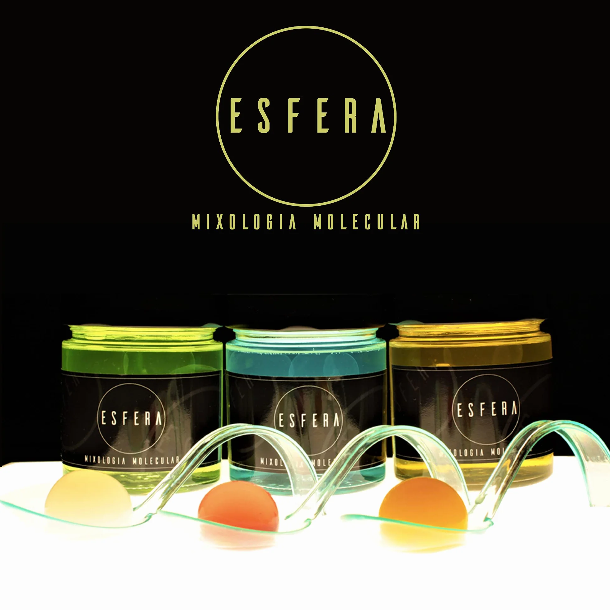 Esfera Mixología Molecular Kit Esferificaciones con Alginato de Sodio - Kit Gin Tonic Regalo Original Gourmet