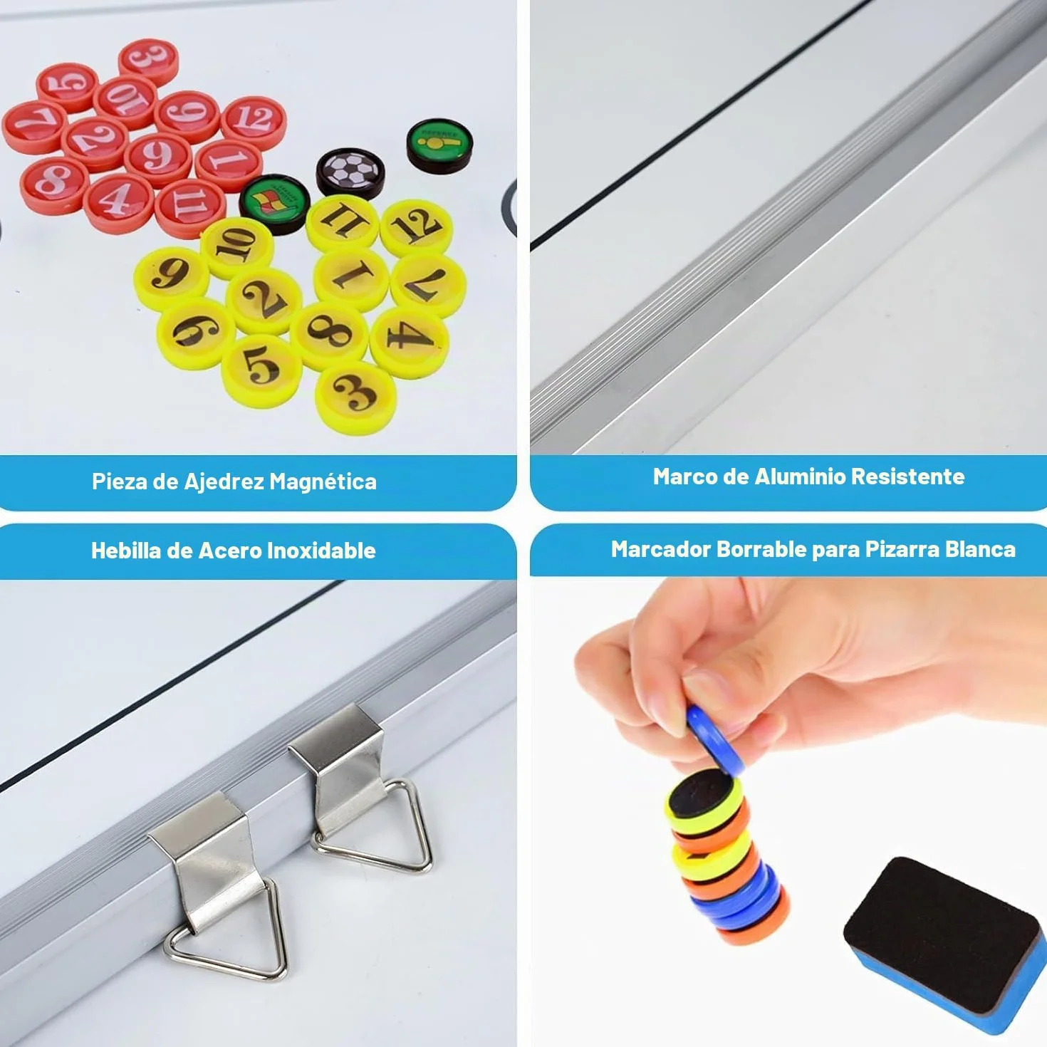Soccer Tactics Board Football Magnetic Tactic Coaching Board Training Assistant