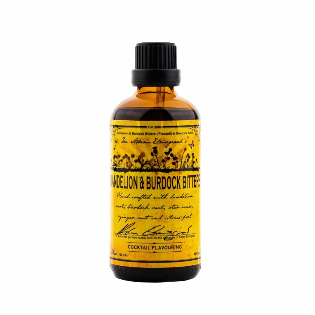 Dr Adam Elmegirab's Dandelion & Burdock Handcrafted Bitters 100ml