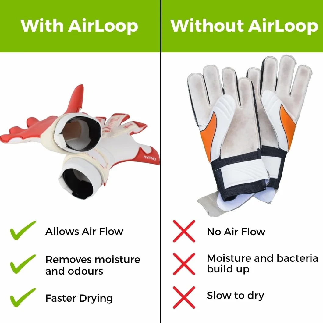 Gloveglu Fresh 'n' Dry Airloop Secador de Guantes de Portero Rápido