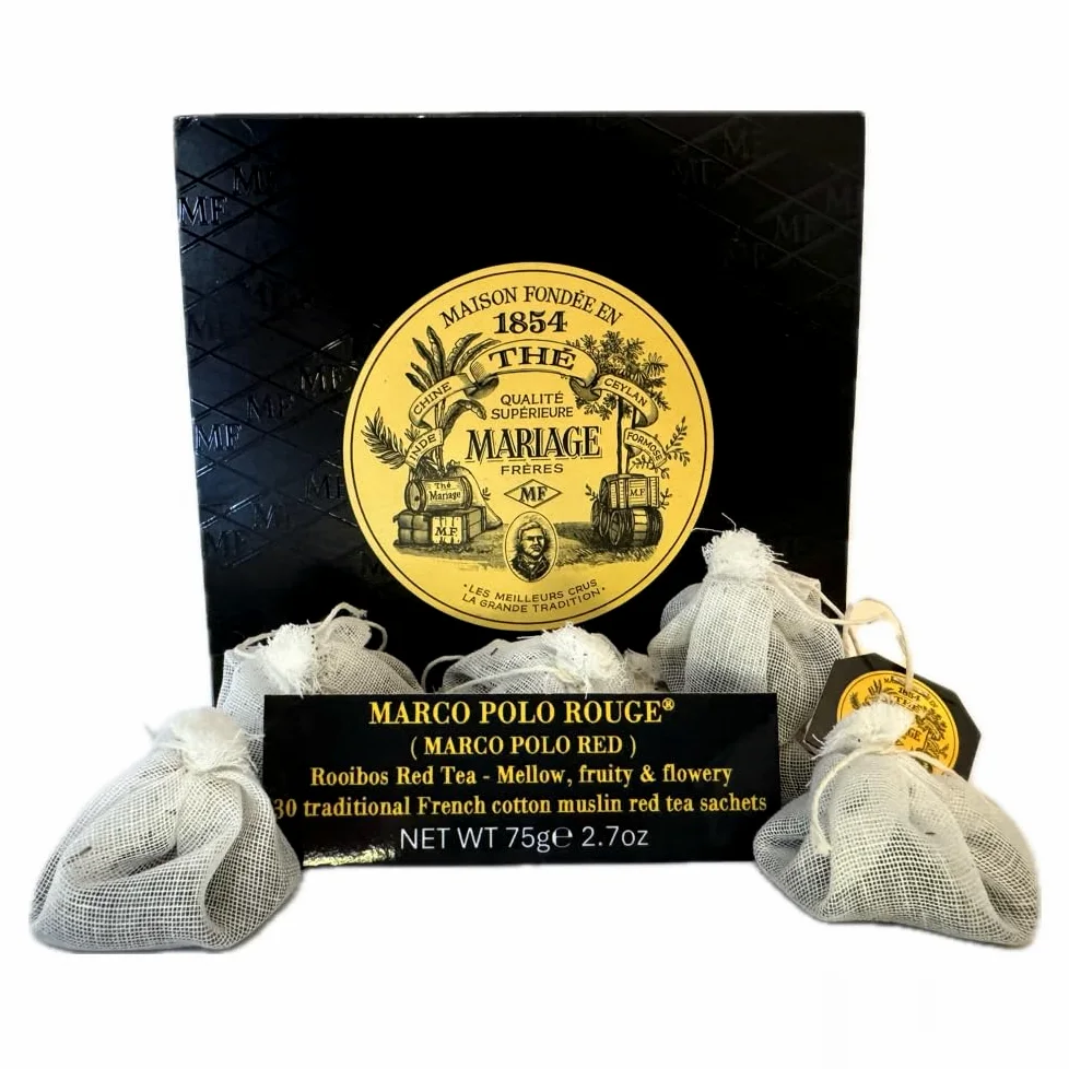 MARIAGE FRÈRES - Marco Polo Rouge® - Bolsitas de té 75g