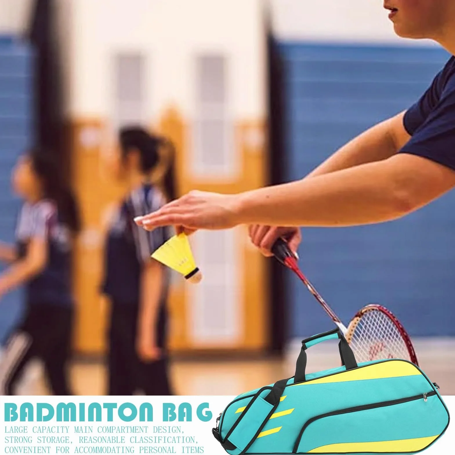 Bolsa para Raqueta de Tenis y Bádminton con Zapato