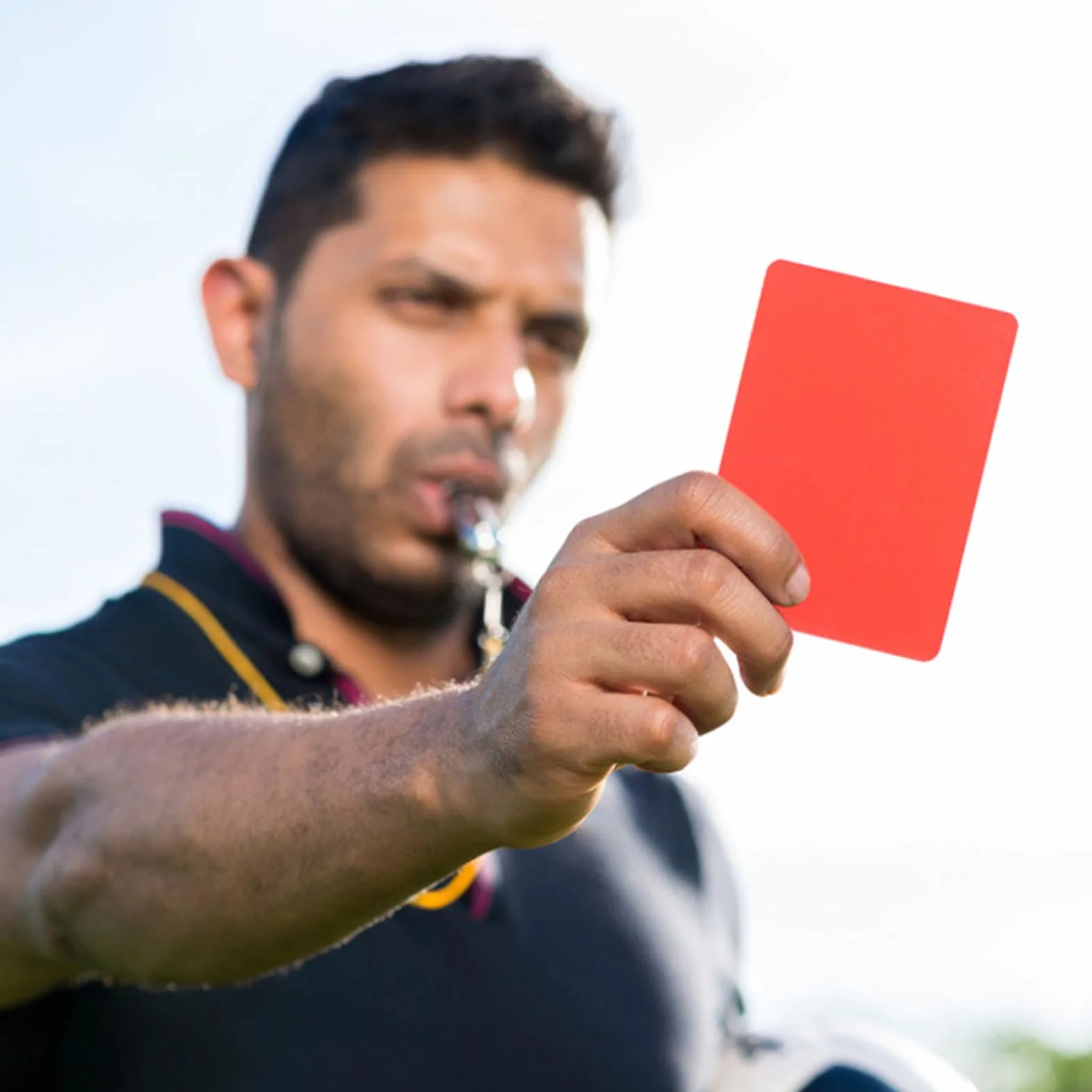 Kit de Tarjetas de Árbitro de Fútbol, Tarjetas Rojas y Amarillas de PVC