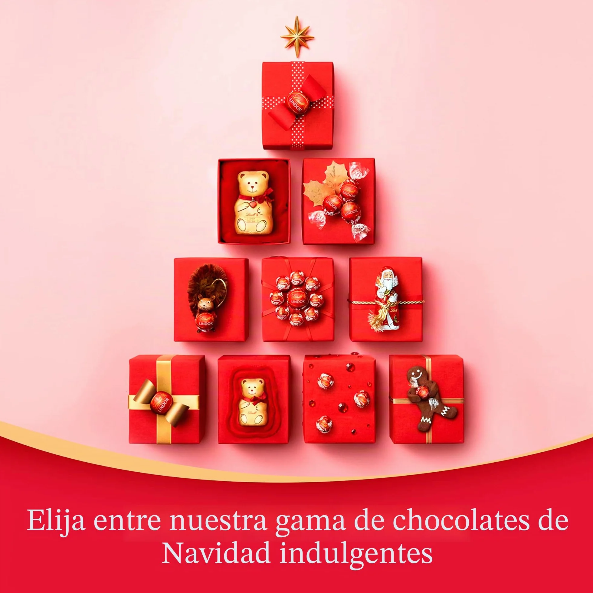 Lindt Teddy Calendario de Adviento 3D 310 gramos lujoso