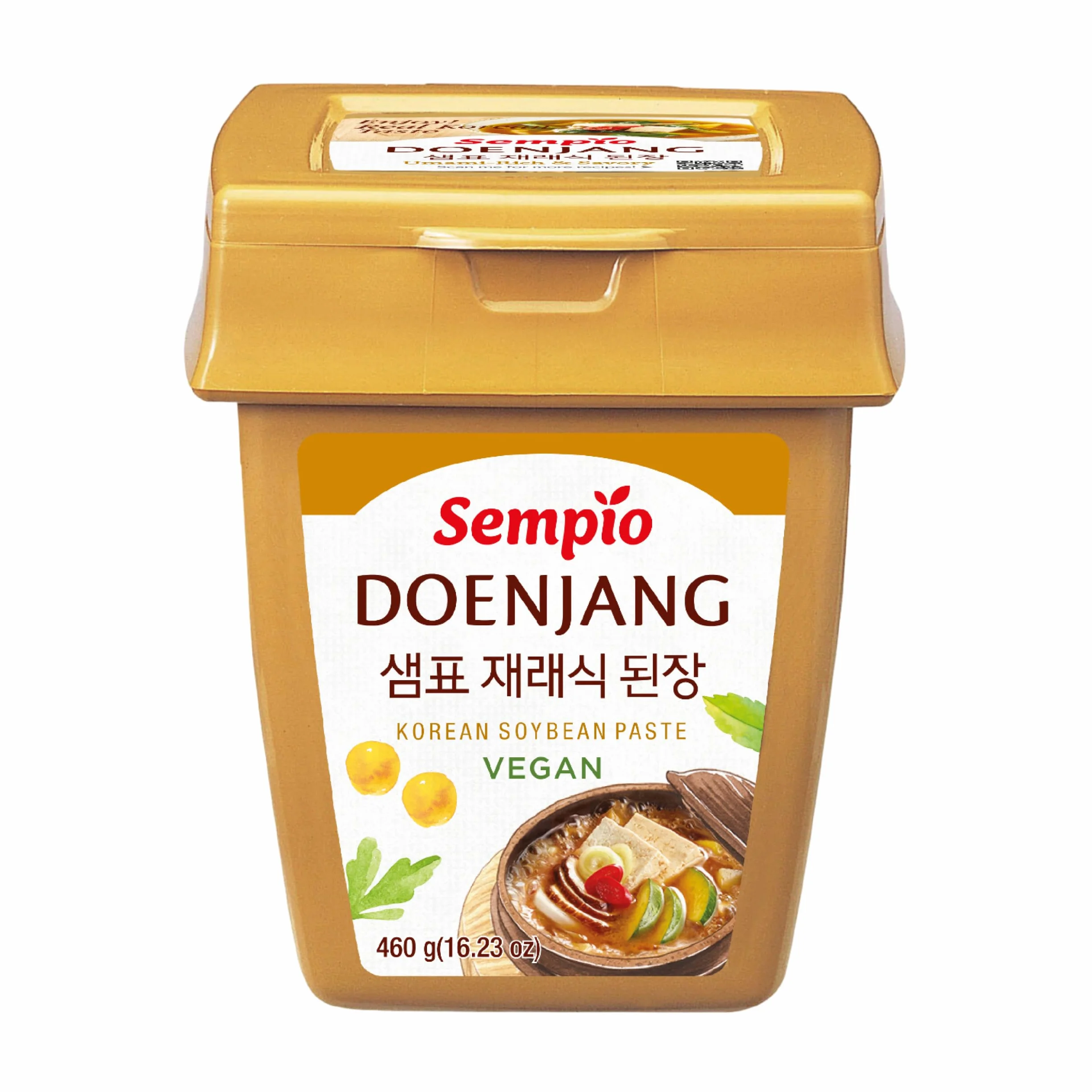 Pasta de soja coreana "Doenjang" de Sempio - Vegana, pasta de miso tradicional 460gr