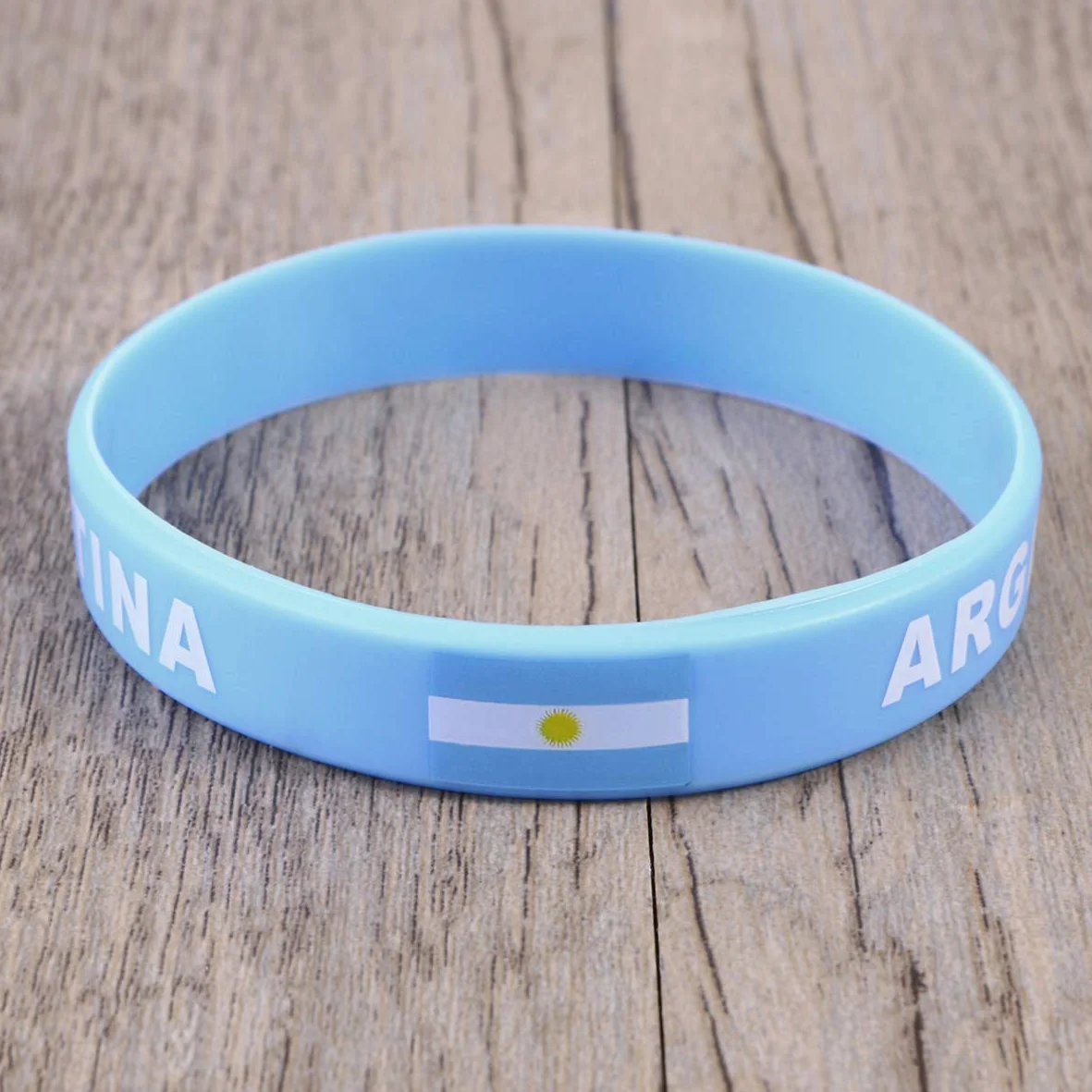 BESPORTBLE 5 Piezas Silicona Argentina País Pulsera Deportes Nacional Copa Favor 2020 Olimpiada