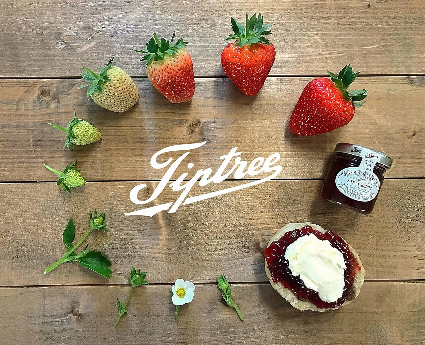 Tiptree Conservar La Fresa 340g Paquete de 6