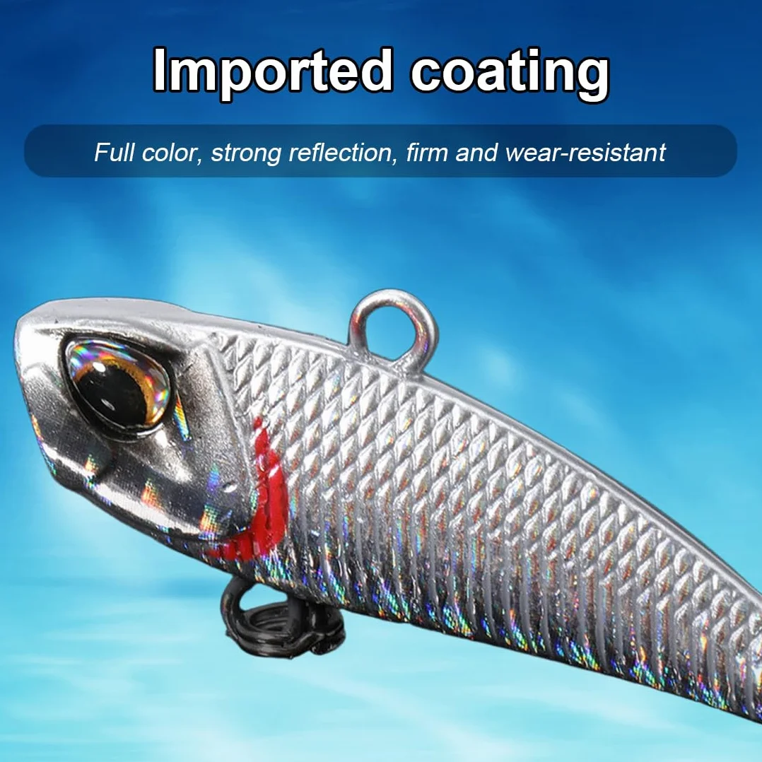 Señuelos De Pesca En Alta Mar Metralleta 2 Piezas Cebos Spinner Metal Duro Para Merluza Salmón Atún Jigging