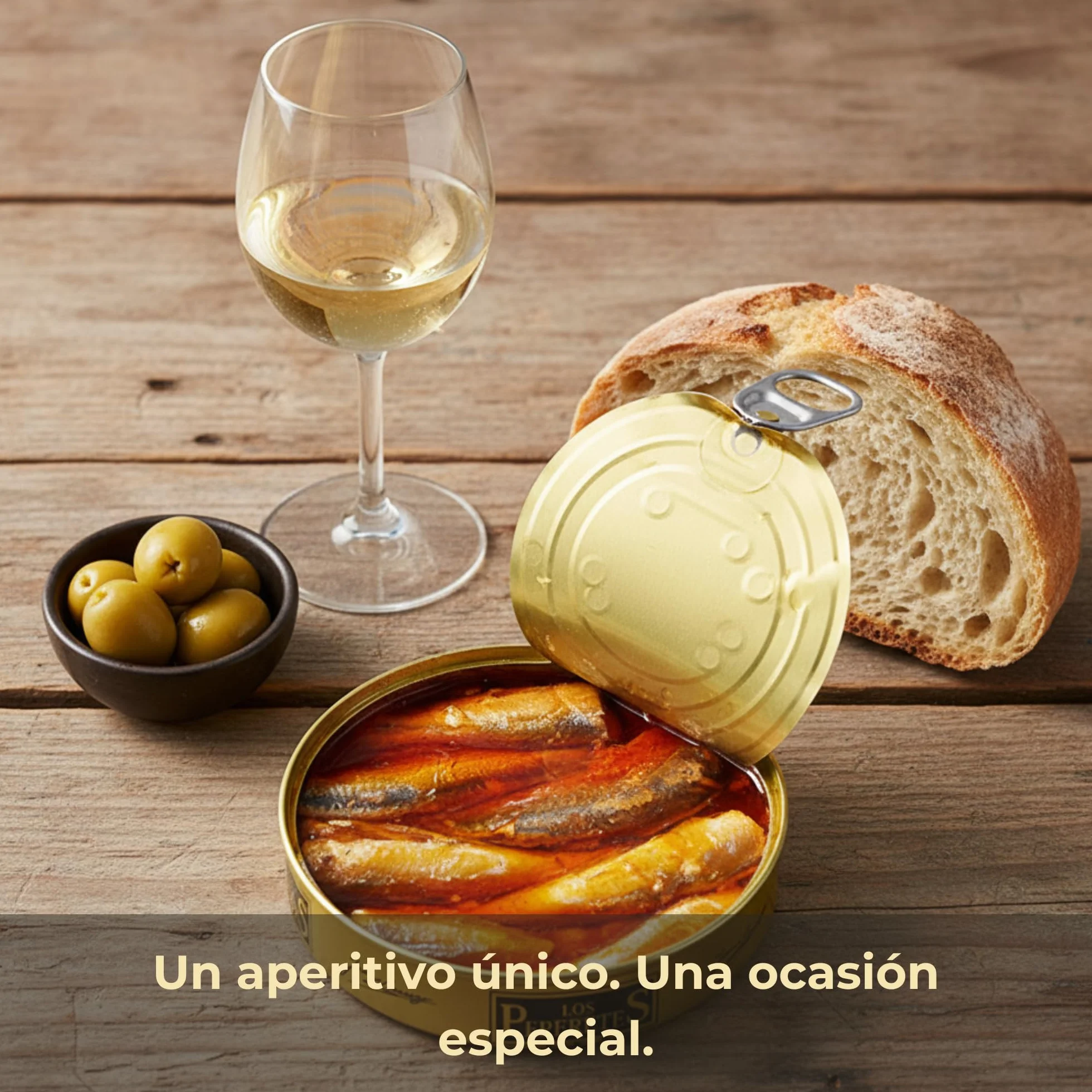 LOS PEPERETES x3 Lata Boquerones en Escabeche 120 g | Conserva Gourmet Gallega | Boquerones Pequeños del Atlántico en Aceite de Oliva y Vinagre Natural | Elaboración Artesanal | Sabor Tradicional