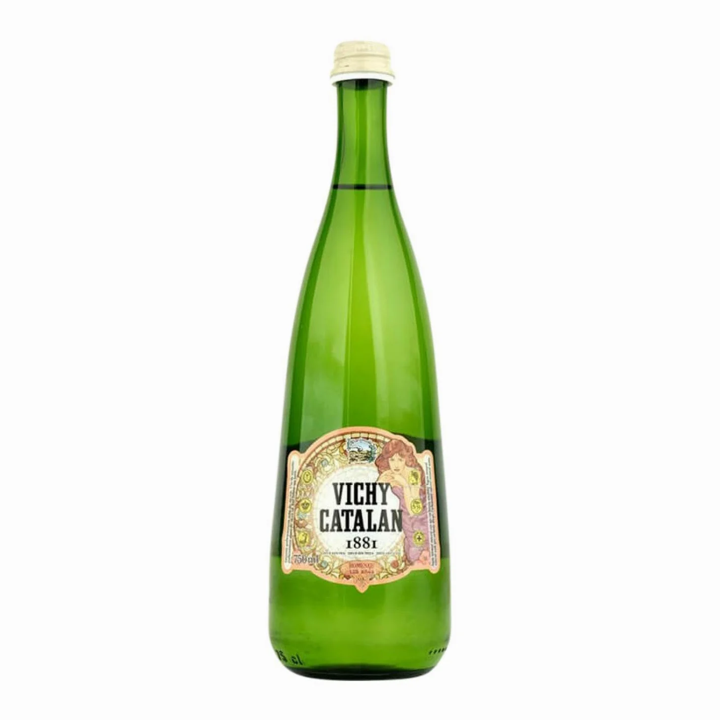 Agua Caja de 12 unidades Vichy Catalan 1881 75 cl
