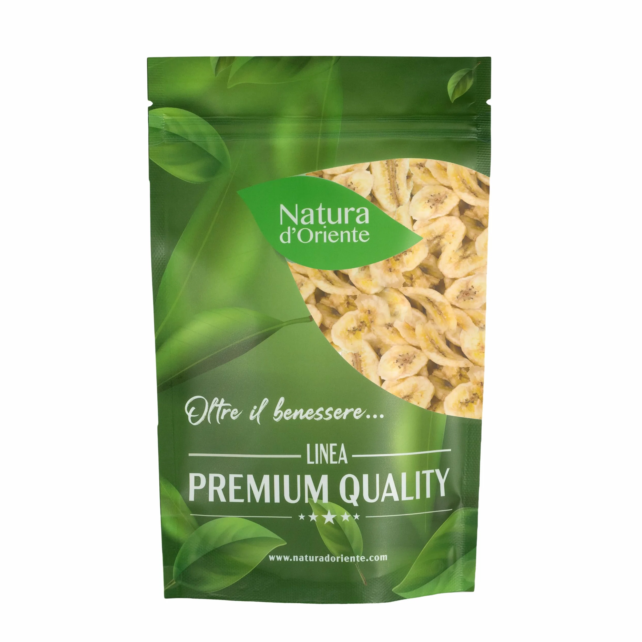 Natura d'Oriente Chips de Plátano Deshidratado 500 g