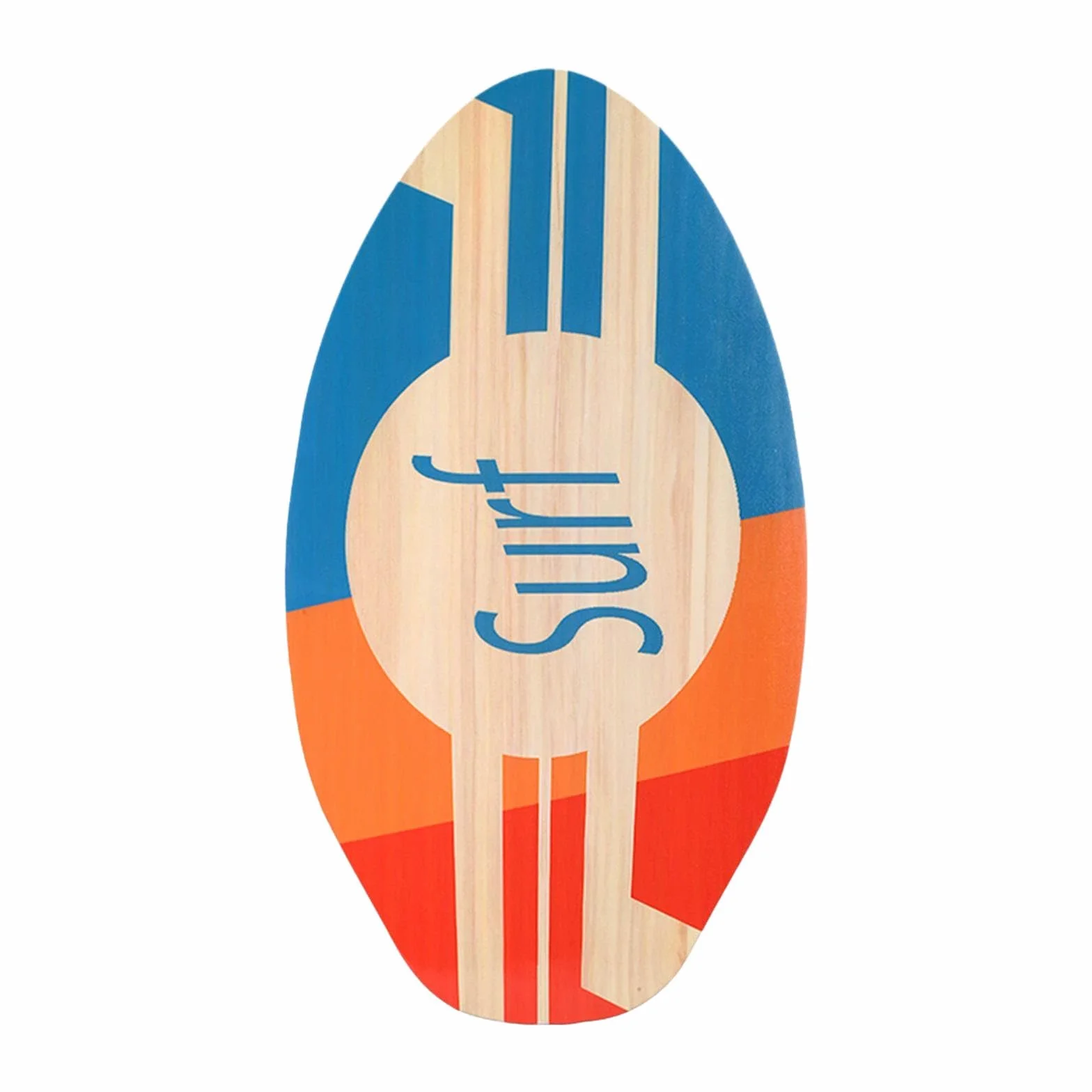 Harilla Skimboard para Niños Tabla de Surf 30 Pulgadas Portátil Buena Fricción Principiantes Deportes Acuáticos