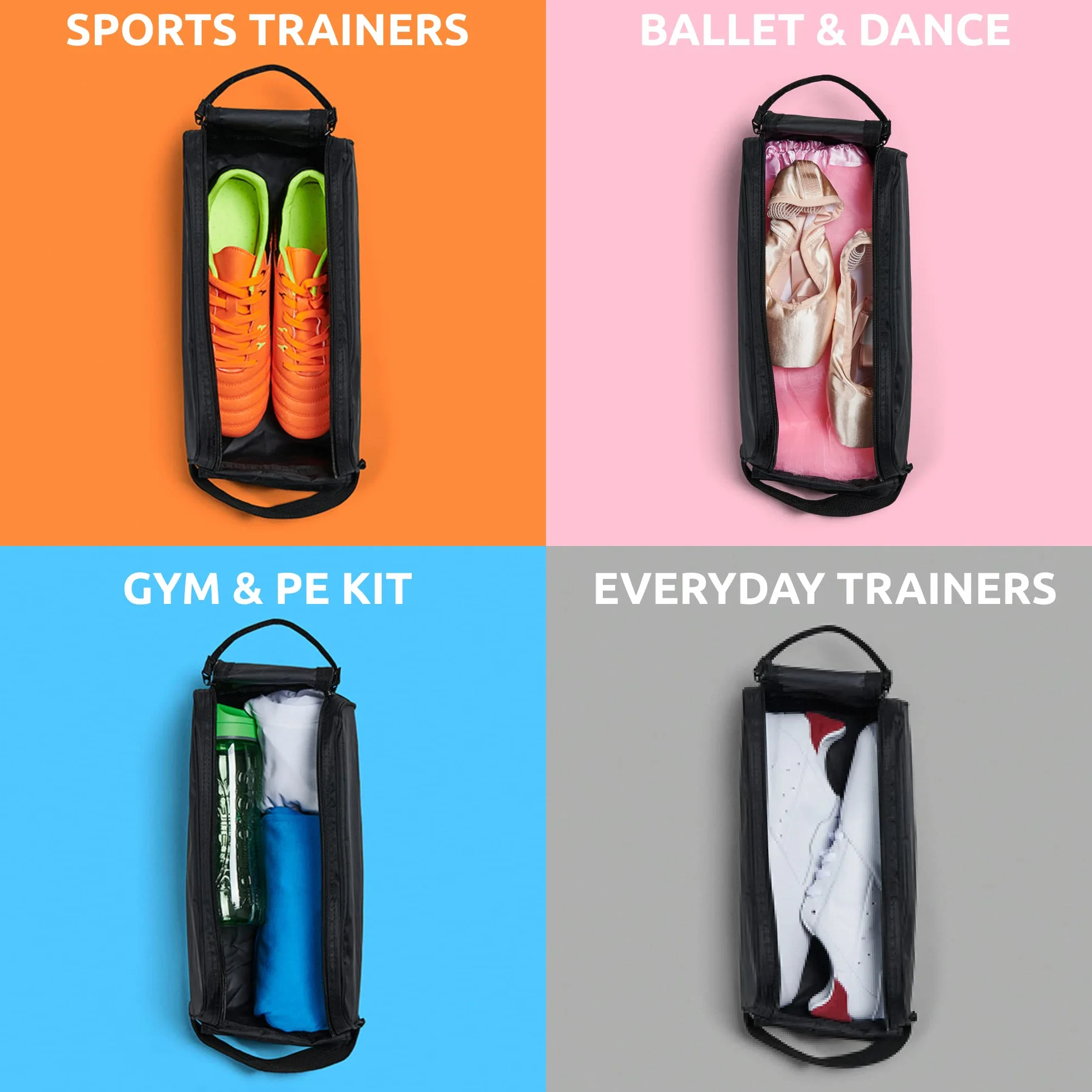 Case4Life Resistente al Agua Zapato Golf Zapatillas Bota Bolso Garantía de por Vida