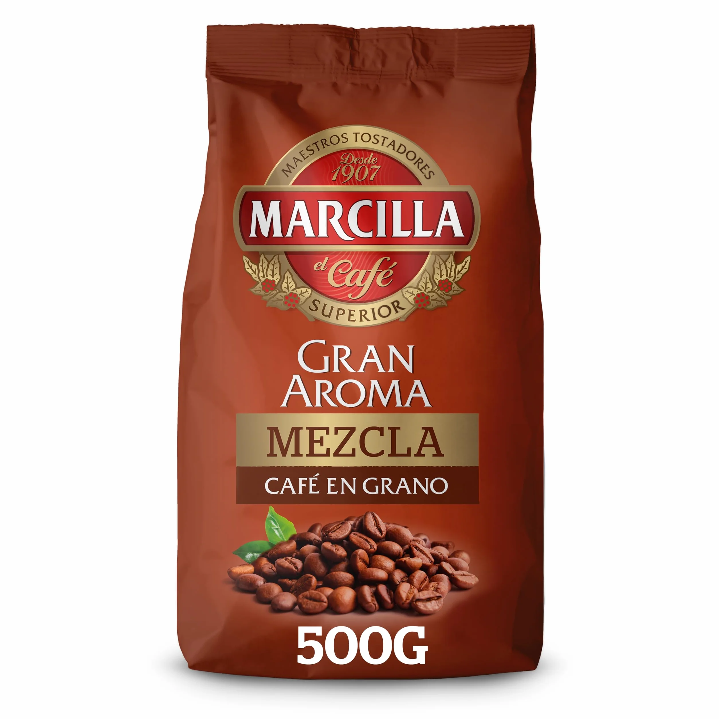 Marcilla Café Grano Gran Aroma | Mezcla | 500g