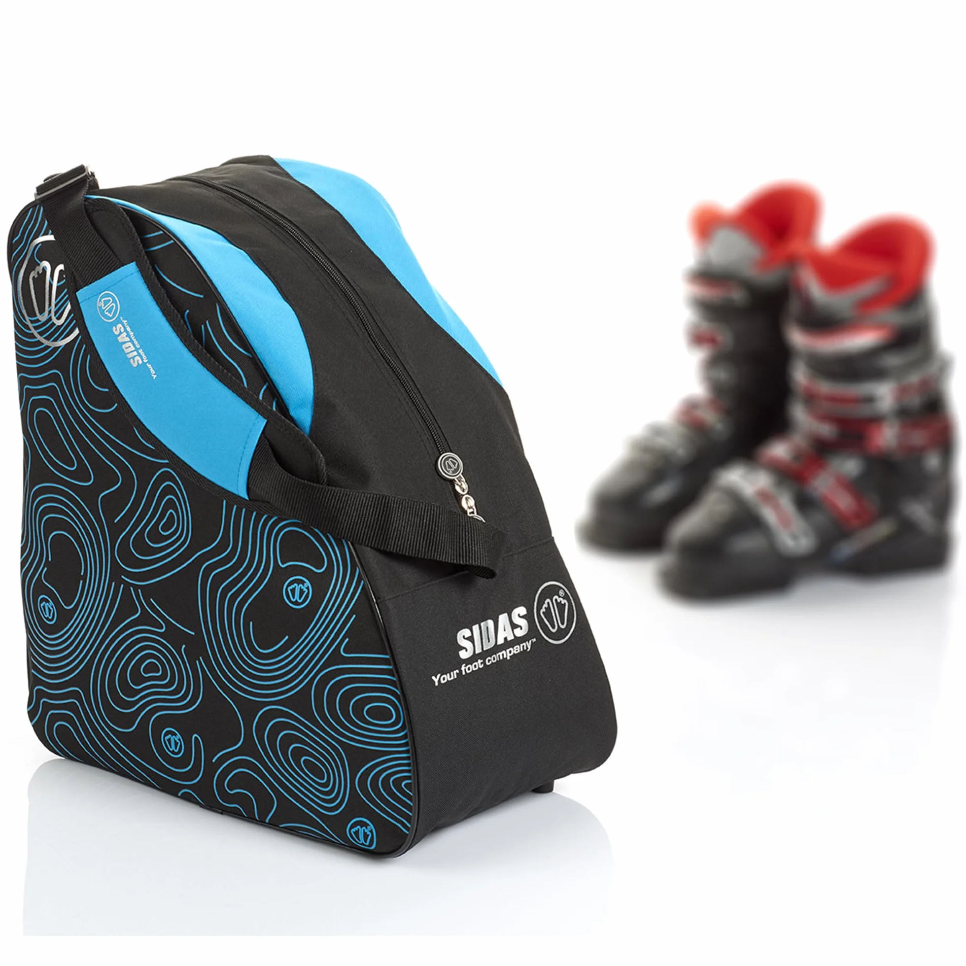 Sidas Bolsa de Zapato esquí Nylon Unisex Azul