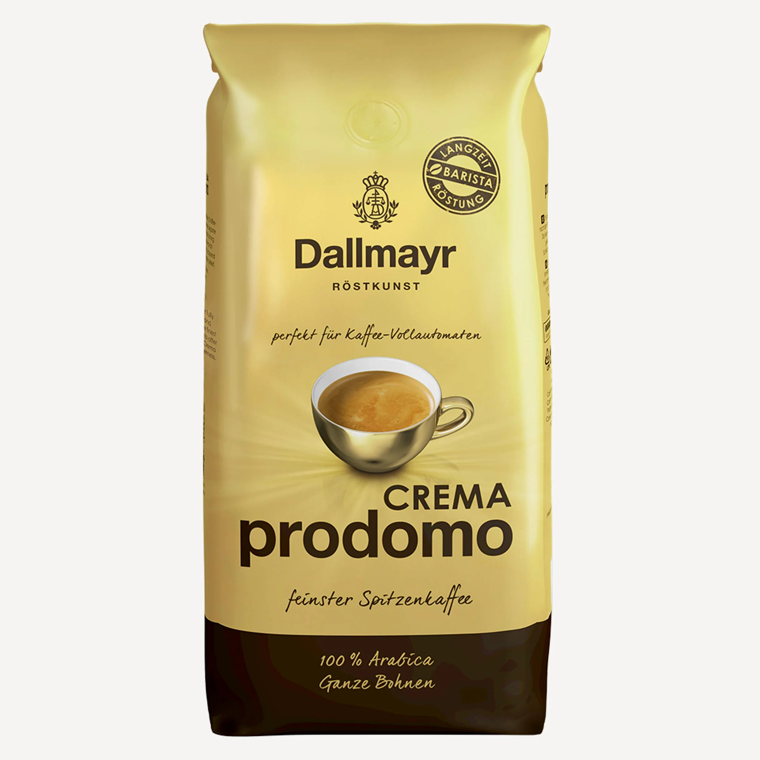 Dallmayr Crema Prodomo, Granos de Café Tostado, 8 x 1000 g