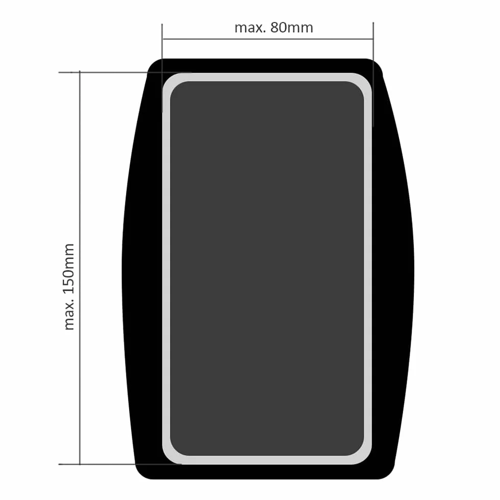 Maclean MC-446 Cinturón Deportivo para Teléfono Móvil Soporte Universal para Correr