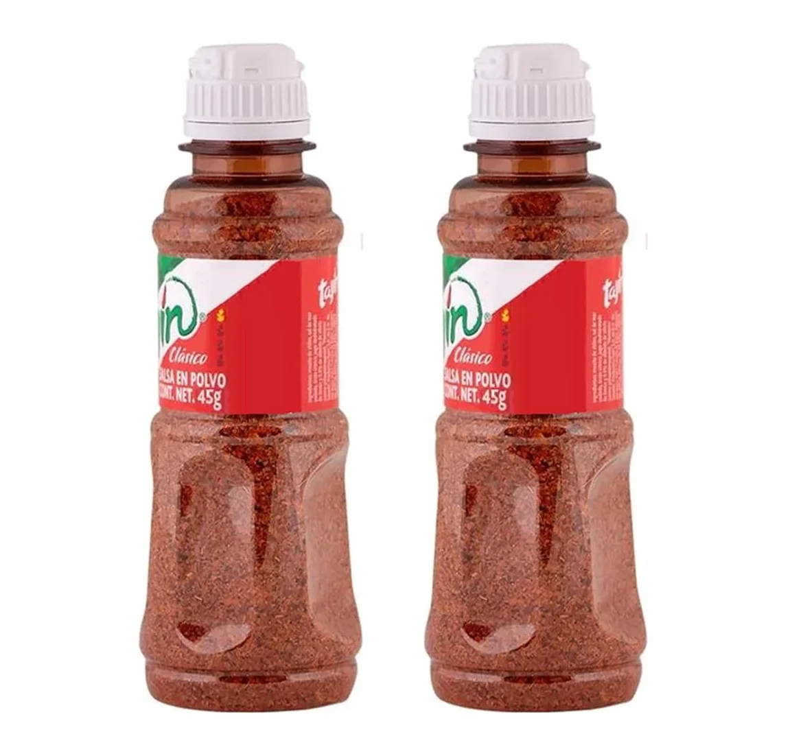 Clamato Botellas de Jugo de Tomate Motz Pack de 2 x 945ml + Condimento Mexicano Clasico con Limón Tajín 142g - Pack Promoo