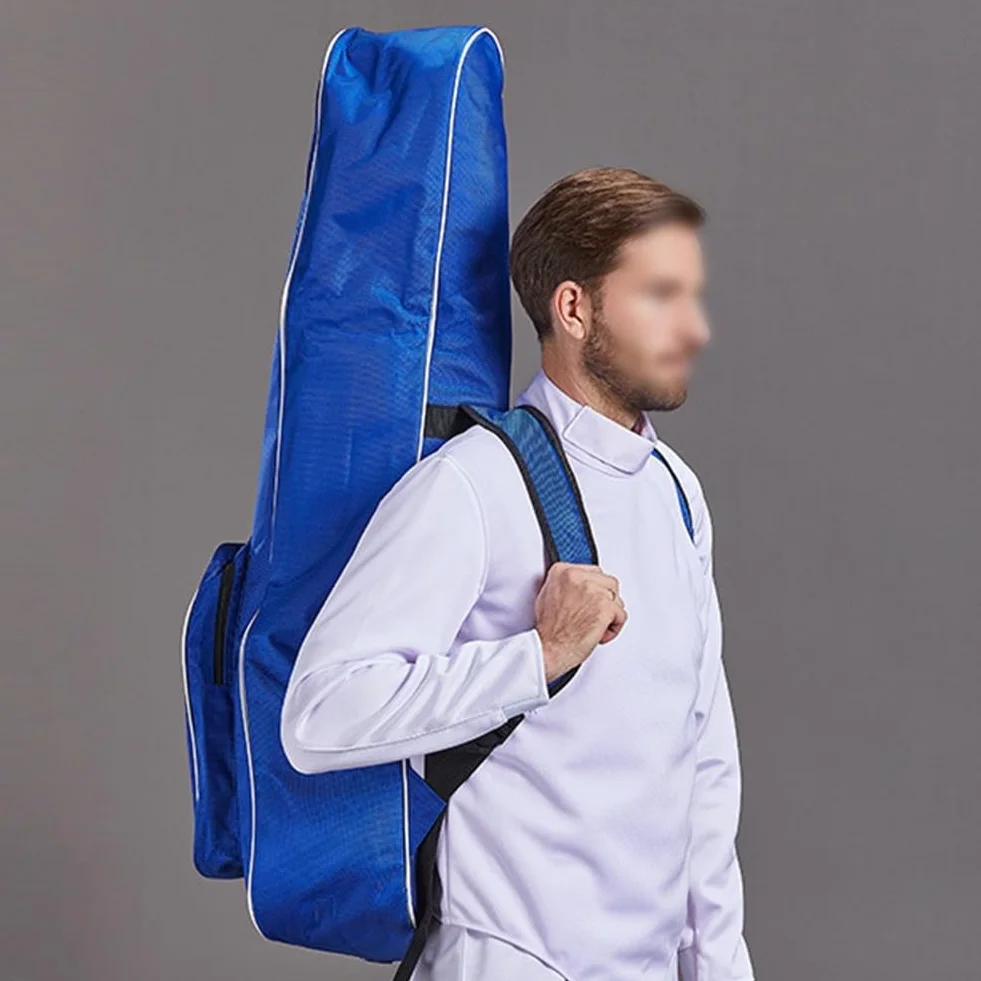 YJDOORPLAY Mochila de esgrima de aluminio gran capacidad con múltiples bolsillos