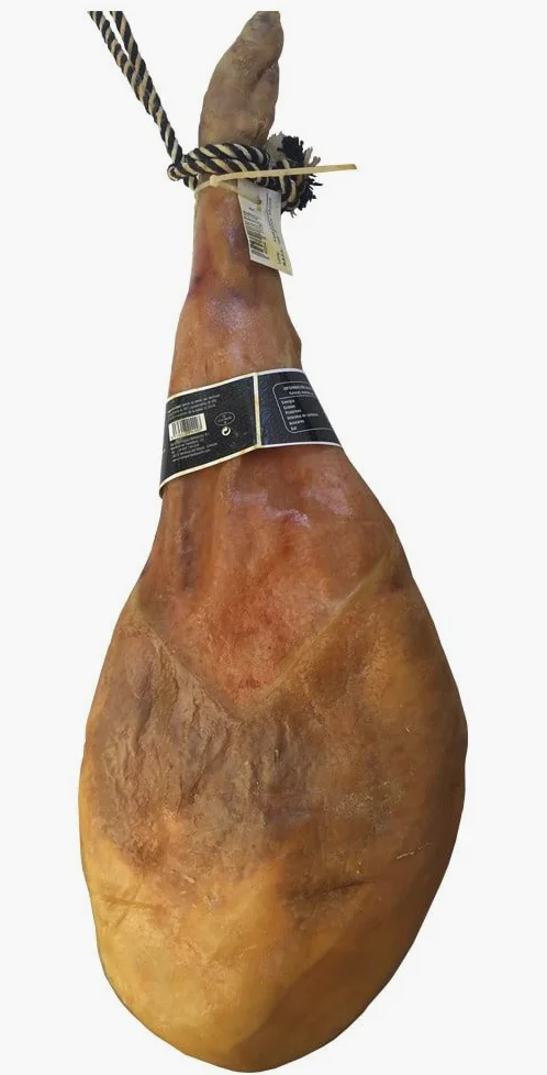 Jamón Serrano duroc Gran Reserva (entre 7 y 8 kilos) jamón con 18 meses o mas de curación, jamón con pata raza duroc