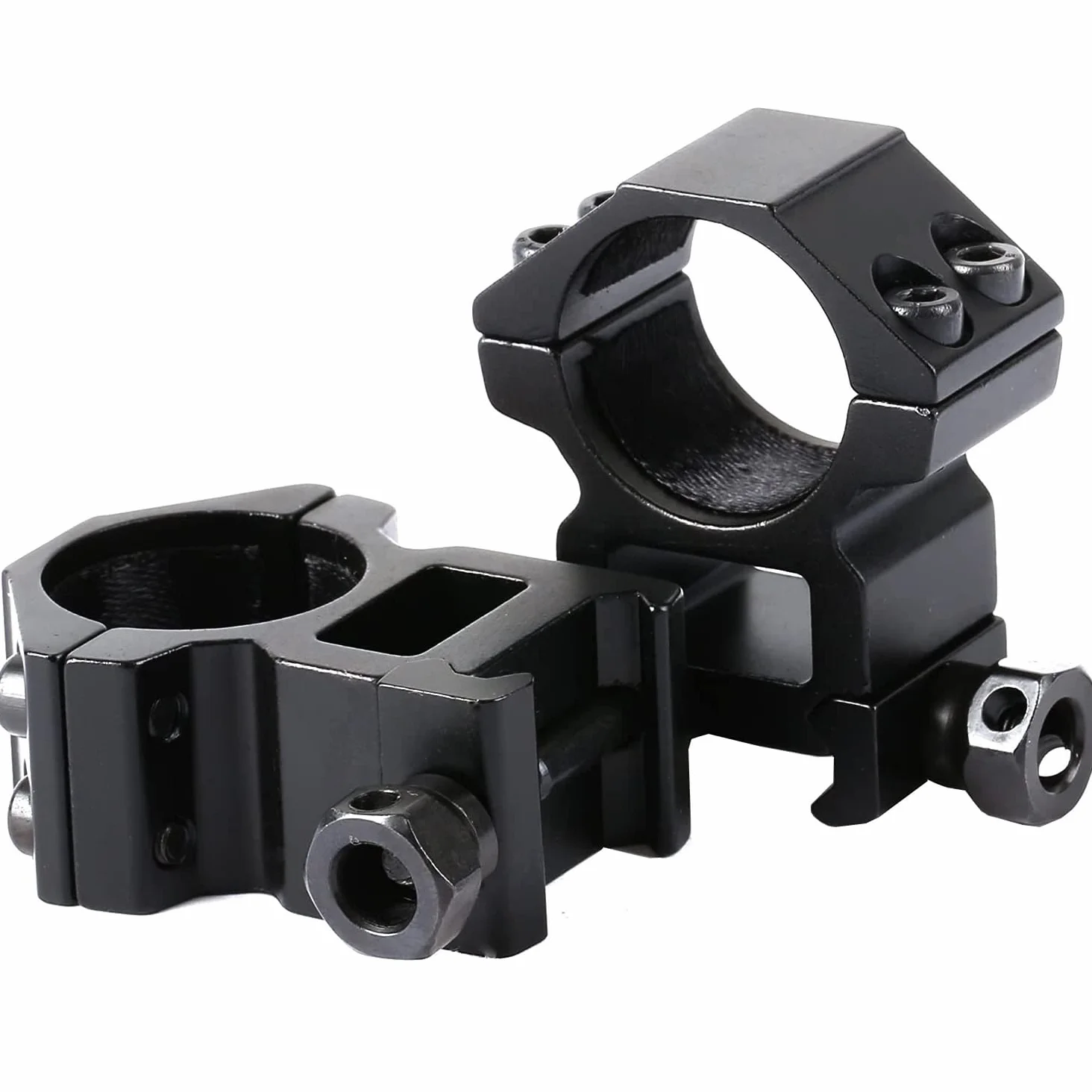 Pierścienie celownicze teleskopowe 25,4mm, zaczep do szyny 20mm