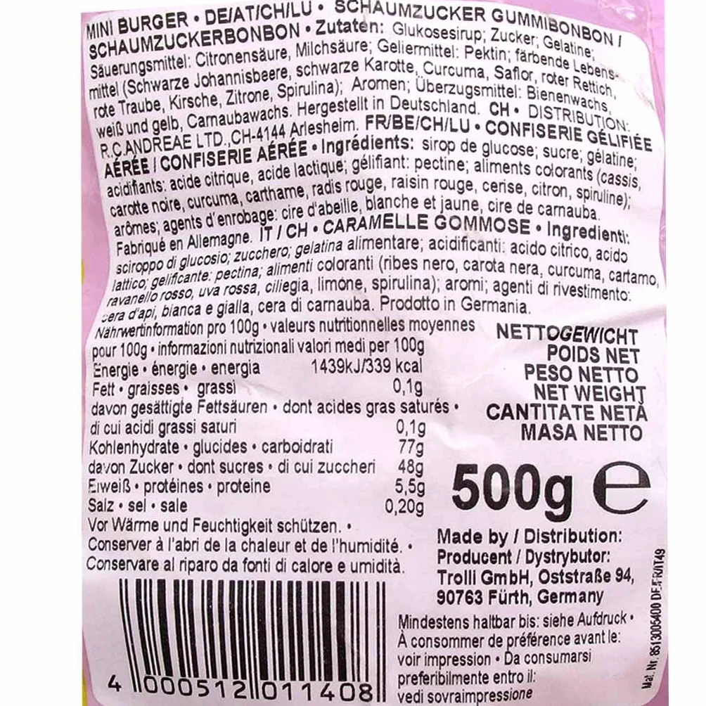 Mini Burger (500g)
