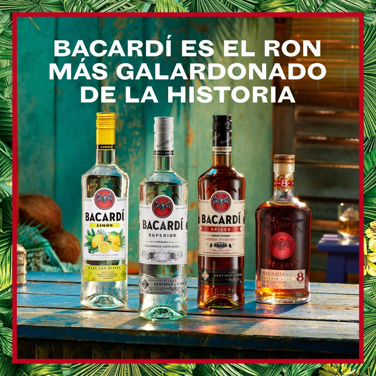 BACARDÍ Limón Ron Blanco Mezclado 27% 1 L