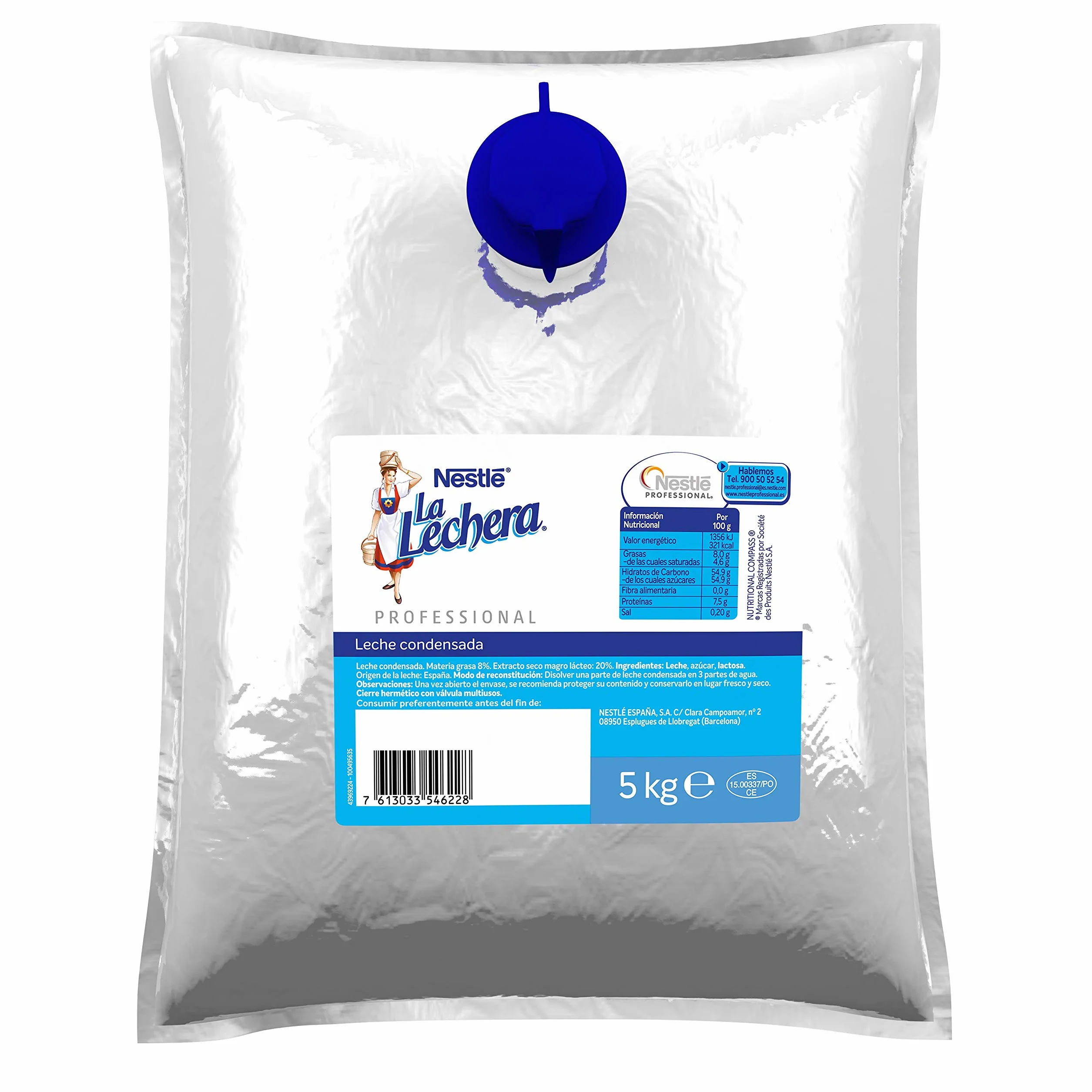 Nestlé La Lechera Leche condensada Entera 5000 g