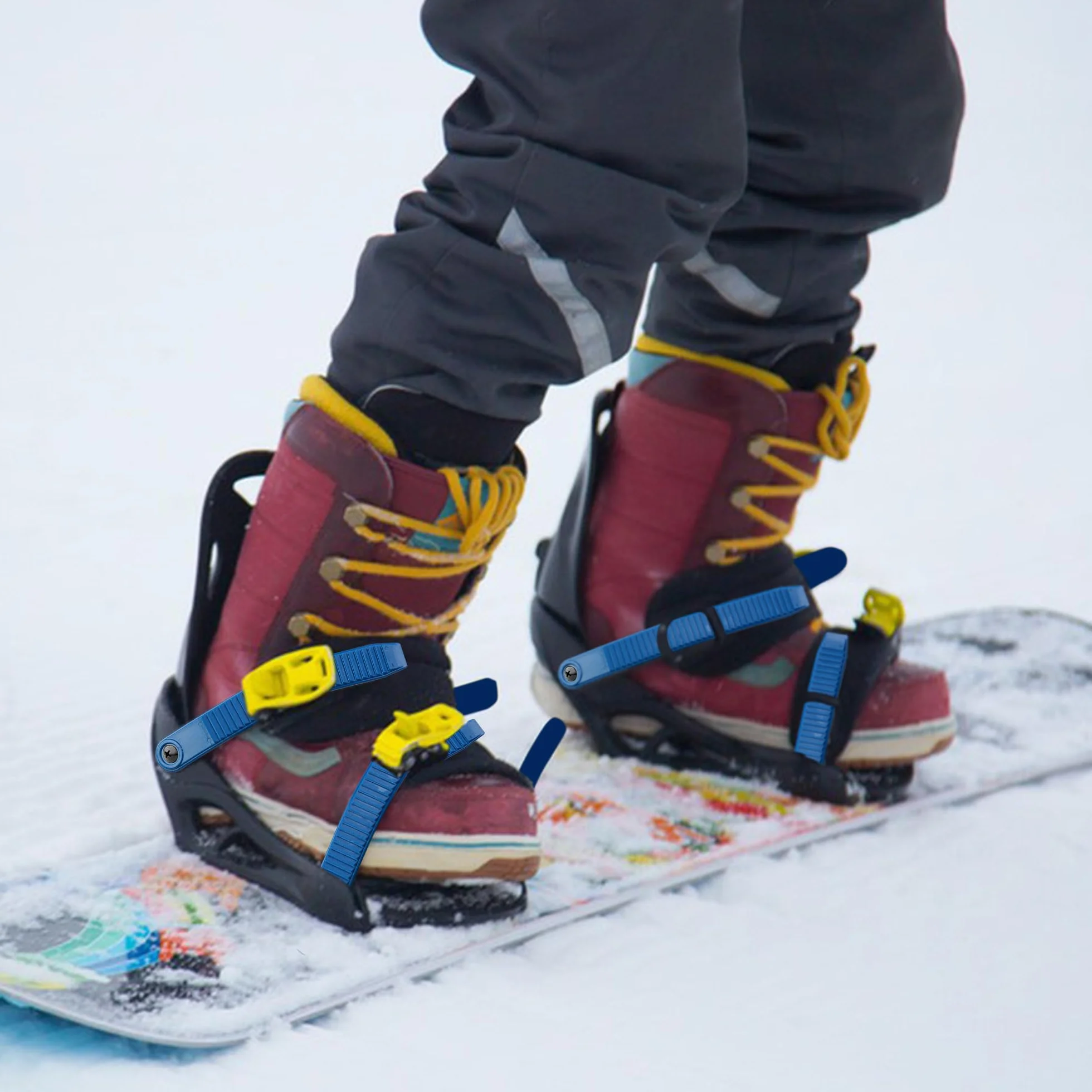 Correas de tobillo para snowboard Fijación escalera Reemplazo correa patines en línea