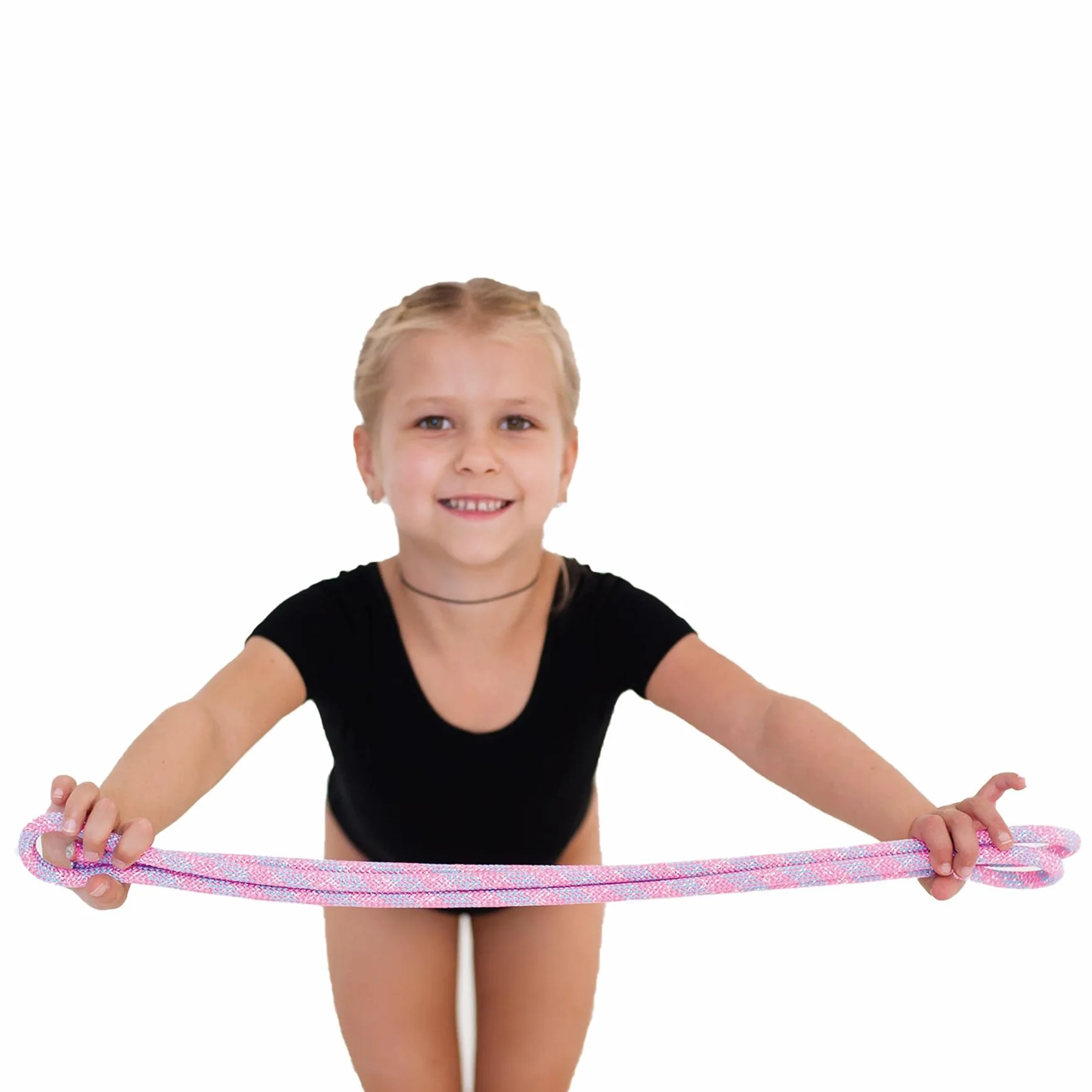 DRUNA Cuerda de Gimnasia Rítmica Ponderada 180 gr 3 mts Entrenamiento Salto