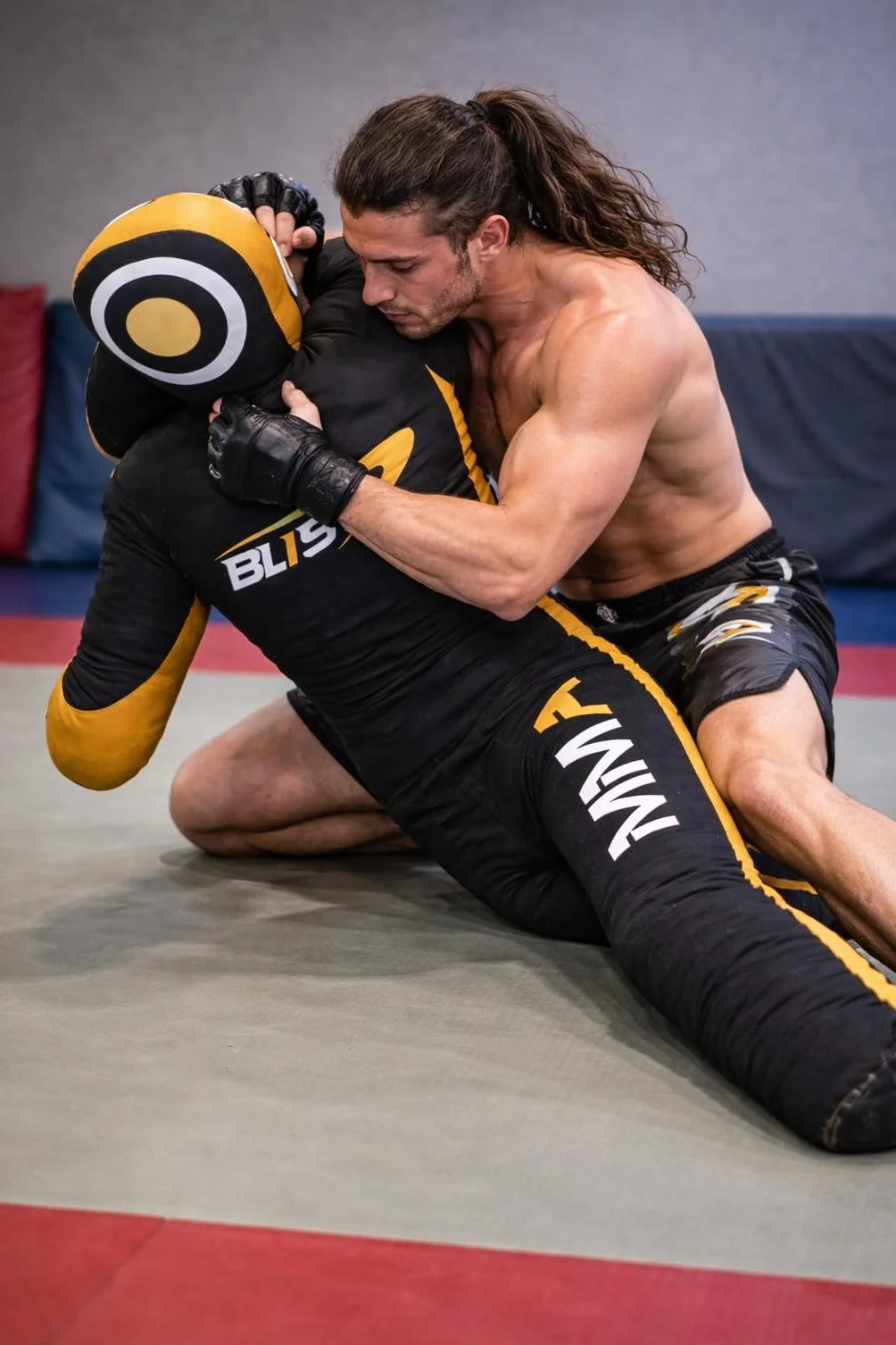 Blist Maniquí de Lucha, Judo, Boxeo, Posición De Pie sobre Lienzo