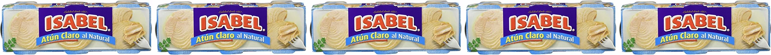 Isabel Atún Claro al Natural 3 x 80 g Pack 5