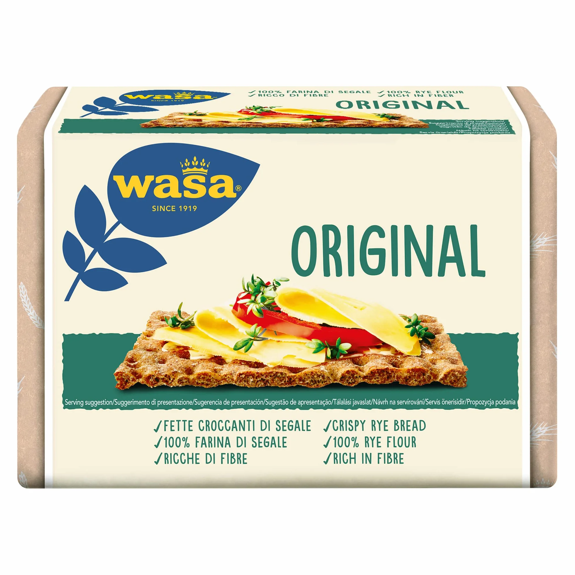 Wasa, Pan crujiente, Original 275gr
