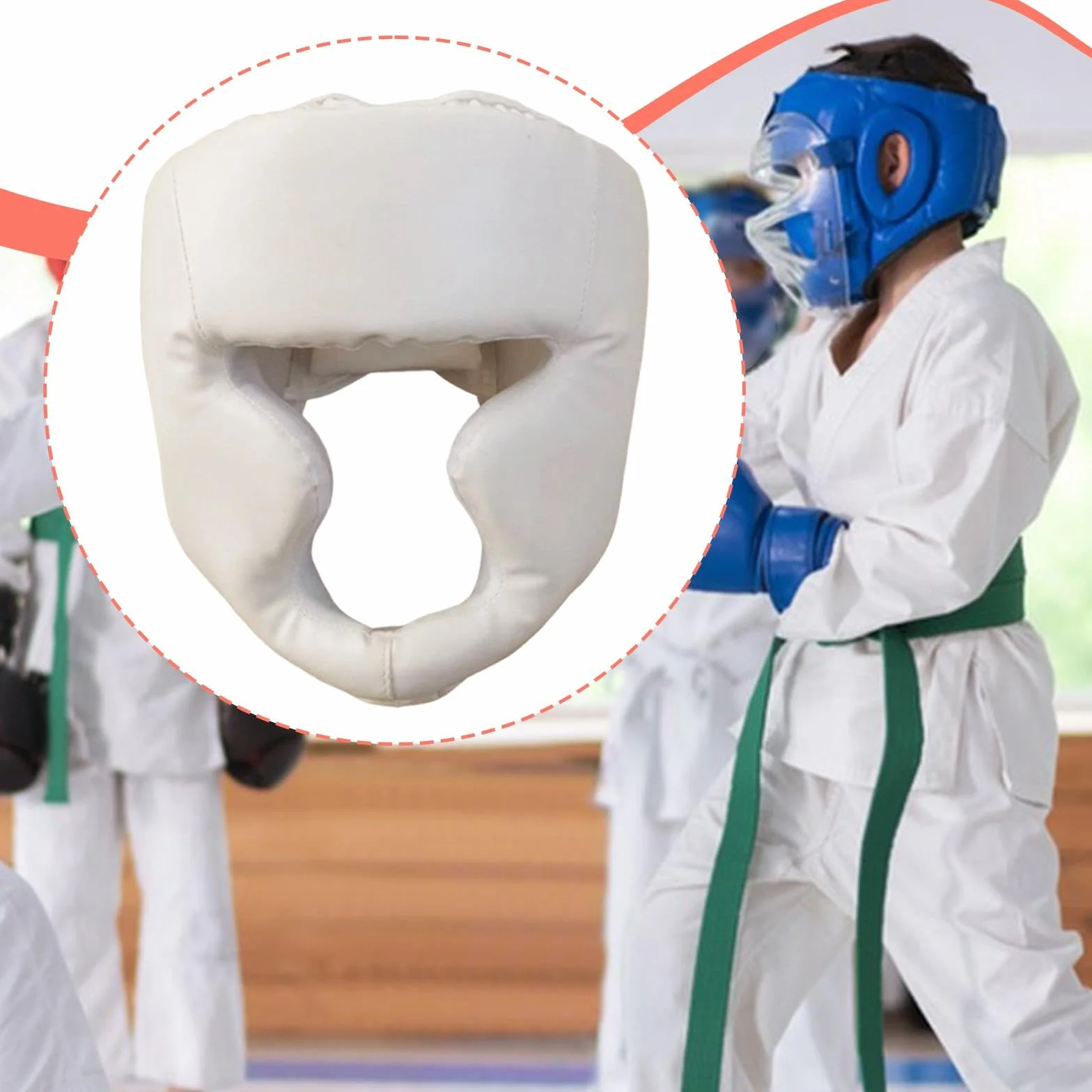 Baoblaze Casco de Boxeo para Adultos Protección Cabeza Taekwondo Muay Thai