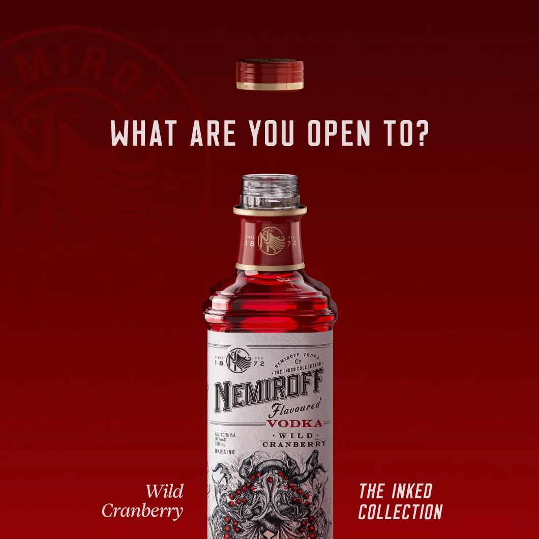 Nemiroff Wild Cranberry 0,7L (40% Vol.)