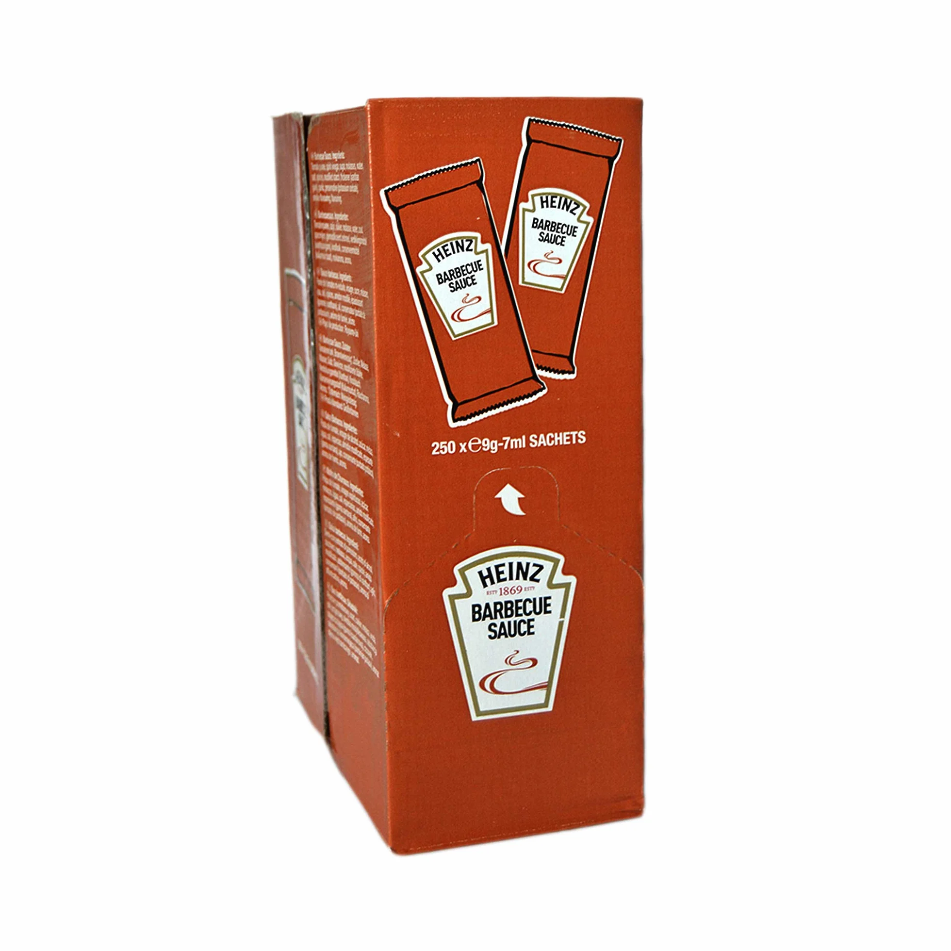 Heinz Salsa barbacoa Sachet – Paquete de 250 unidades de 9 g cada una