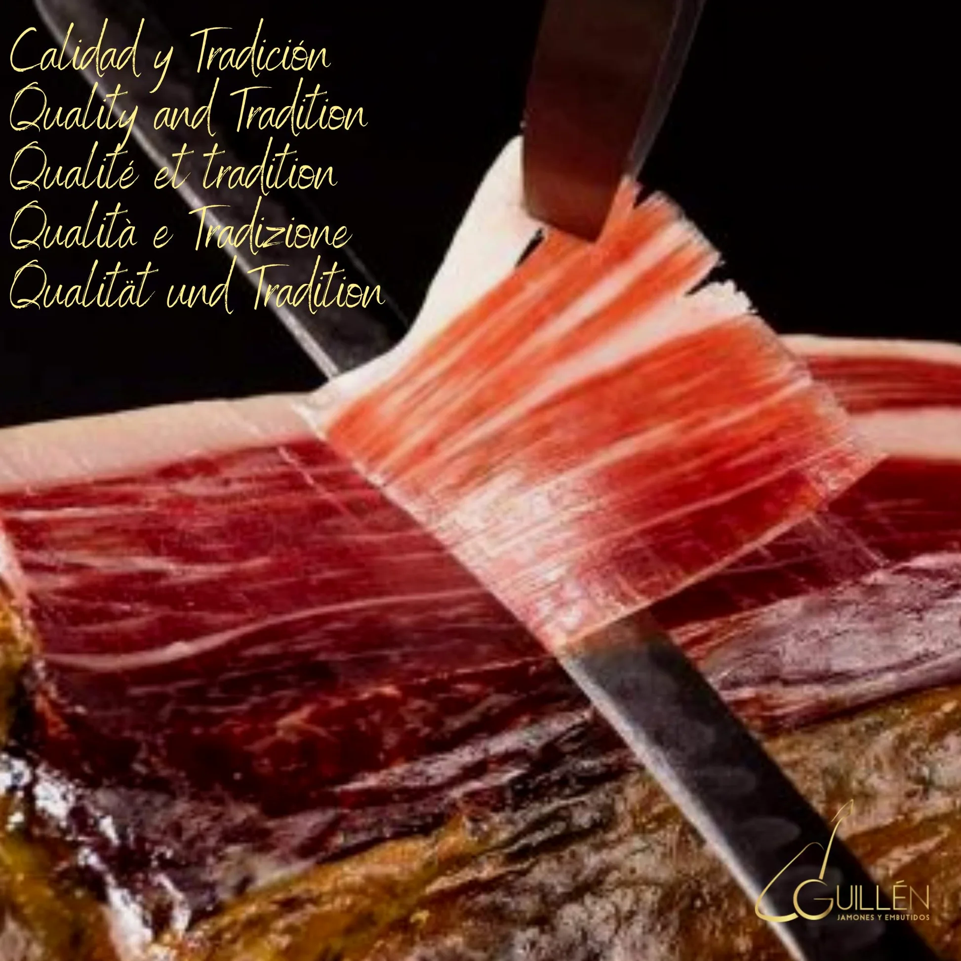 7.5 kg Jamon Iberico de Cebo 50% Raza Iberica aprox - Pieza Completa - Embutidos ibéricos de Guijuelo Salamanca de GUILLEN JAMONES Y EMBUTIDOS - Un auténtico placer