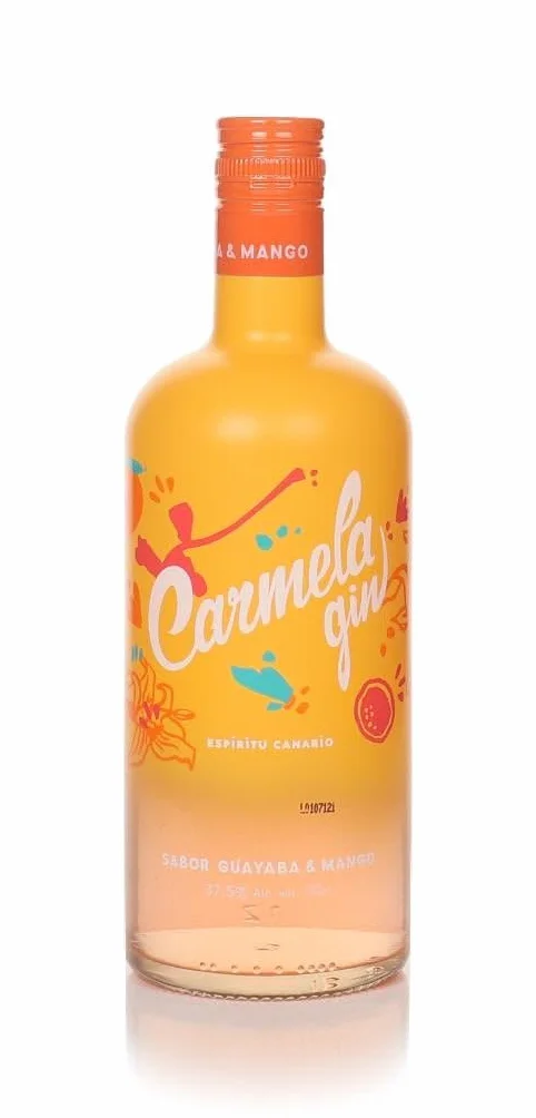 Arehucas Ginebra Carmela Mango Guayaba - 700 ml, Botella (000088)