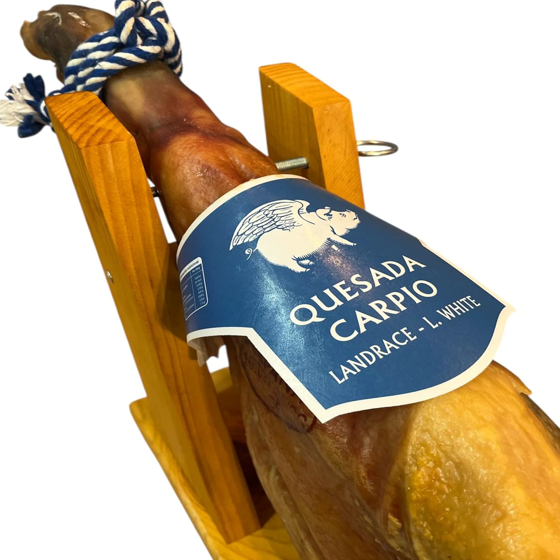 Jamón Serrano Gran Reserva Cruce Duroc · Curación 15 Meses · Pieza Entera con Hueso · Regalo y Tapas