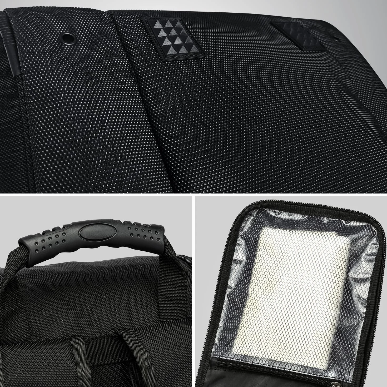Mochila para botas de esquí 50 L, bolsa de snowboard, viaje, equipo de esquí y accesorios