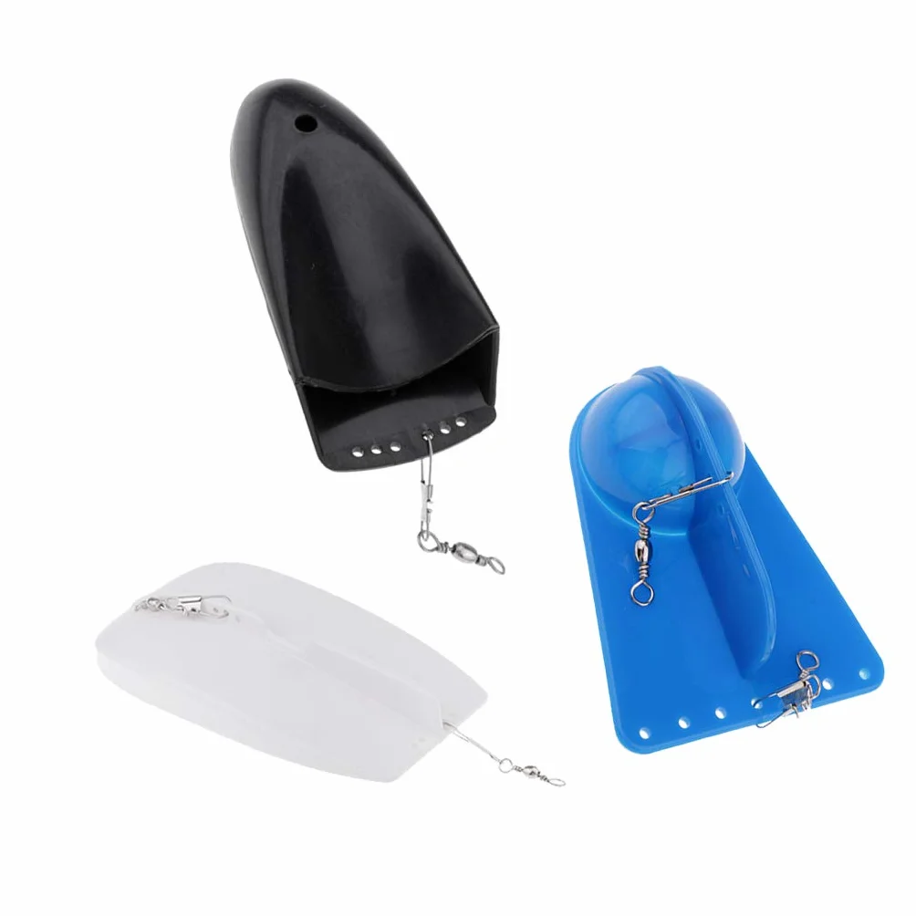 Tablero de Curricán Plástico ABS Peso Ajustable Mar Pesca Trolling Diving Board 3 Color