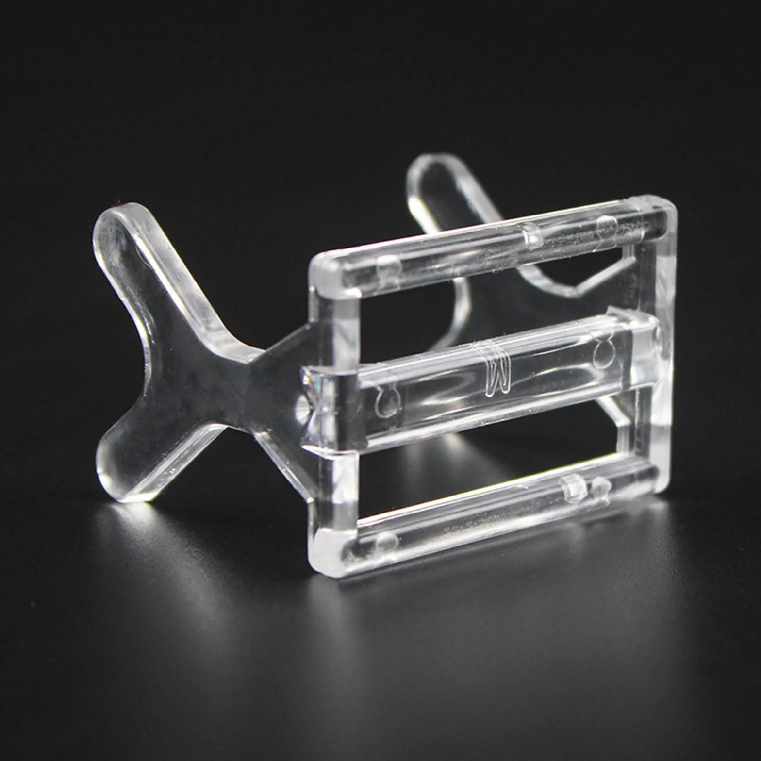 Soporte transparente para señuelos de pesca, estante de exhibición