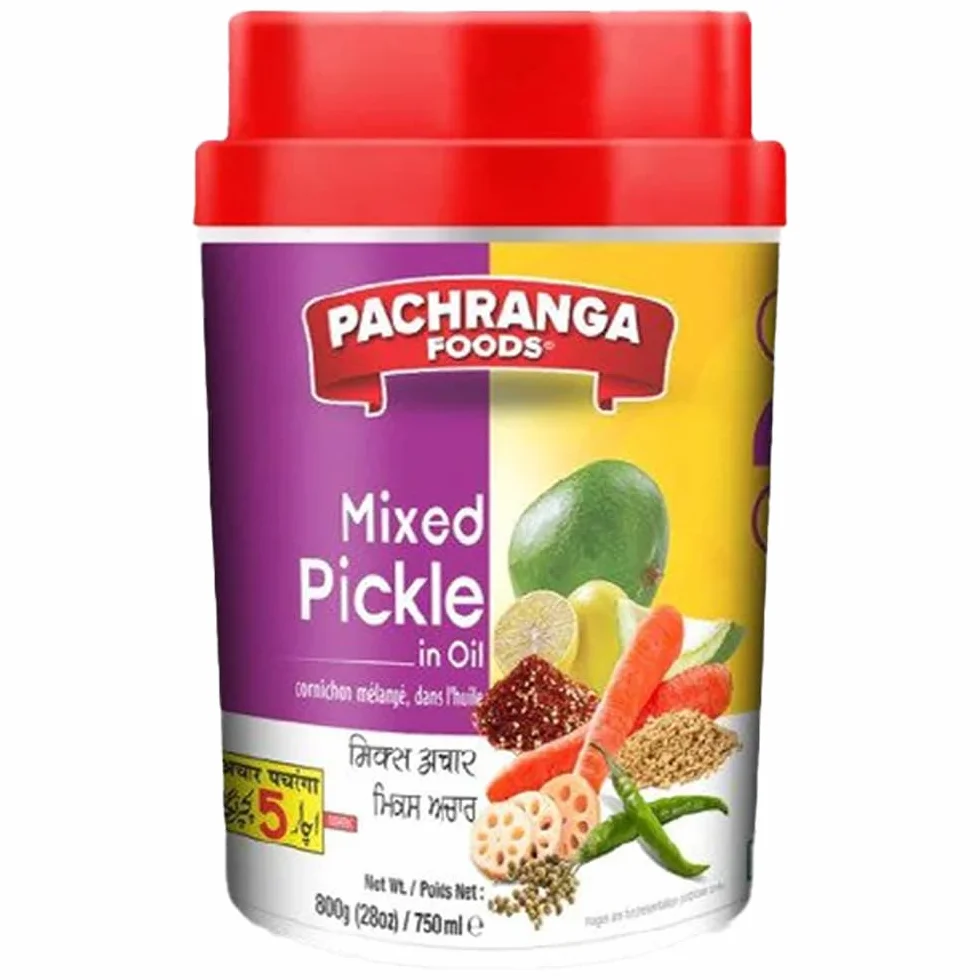 Pachranga Achar Mix Vegetal Mixto Encurtido 800g
