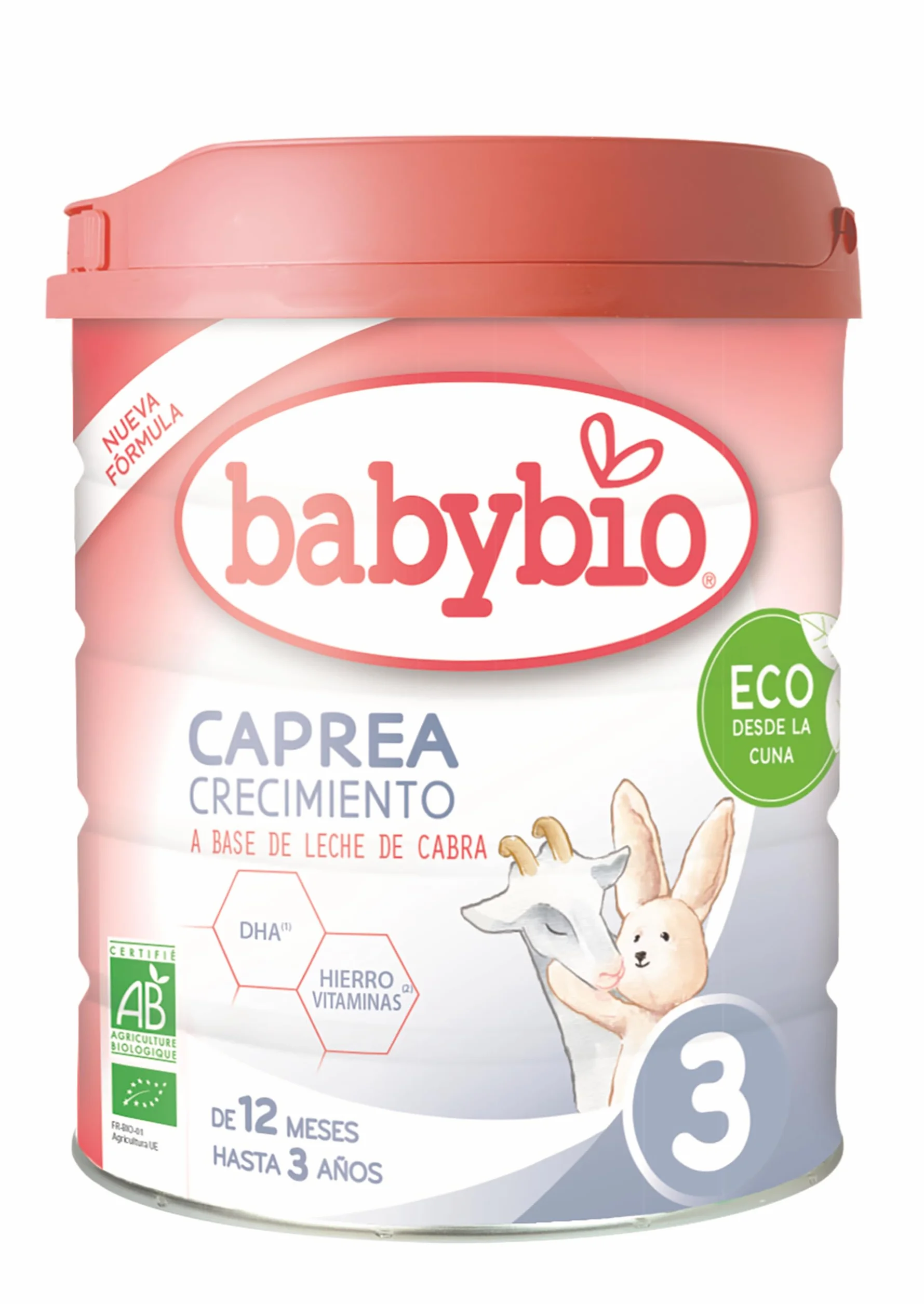 Babybio Leche Caprea 3 Bio 800 g