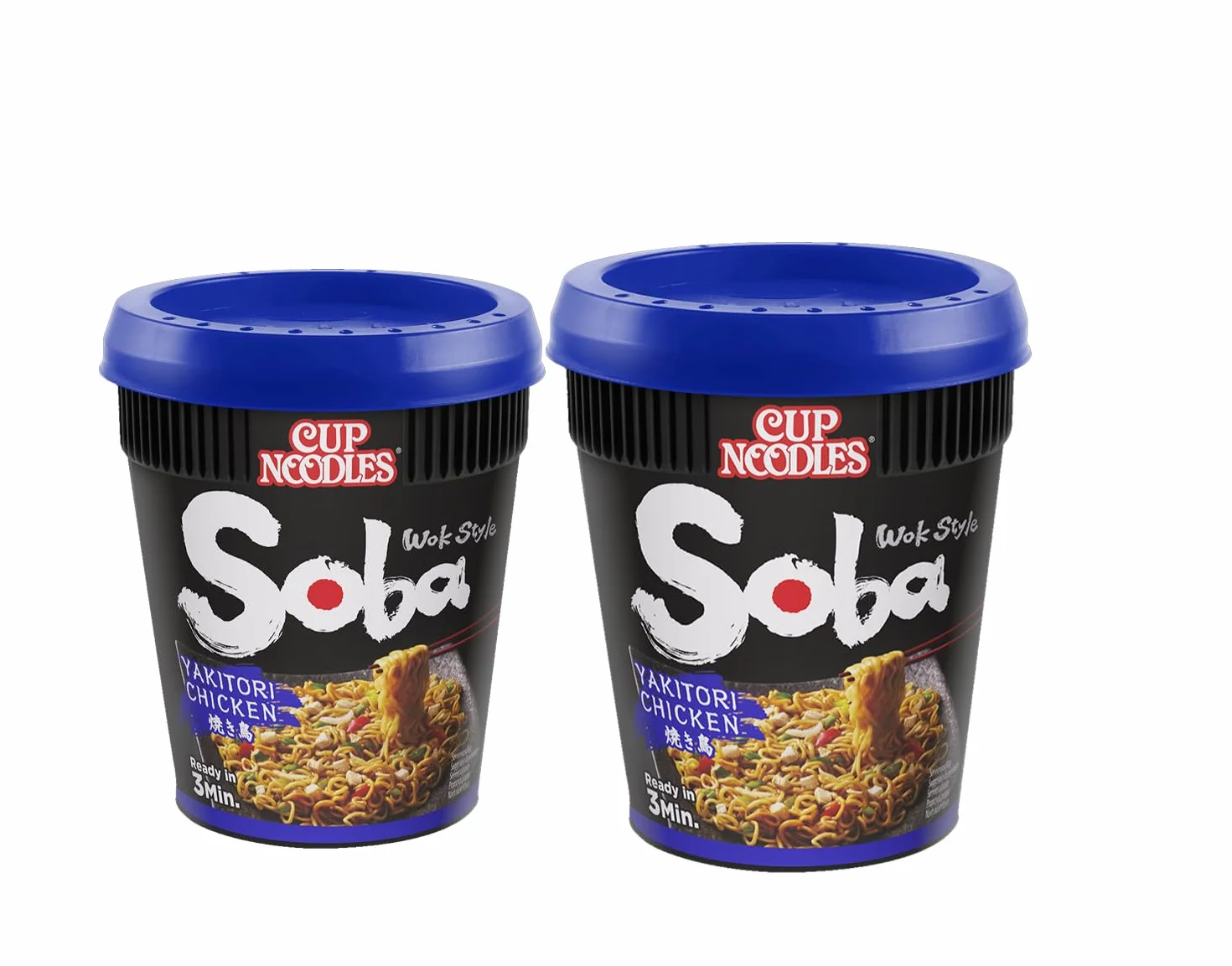 Nissin Ramen Box 8 piezas Soba Cup fideos instantáneos Yaki Soba variados