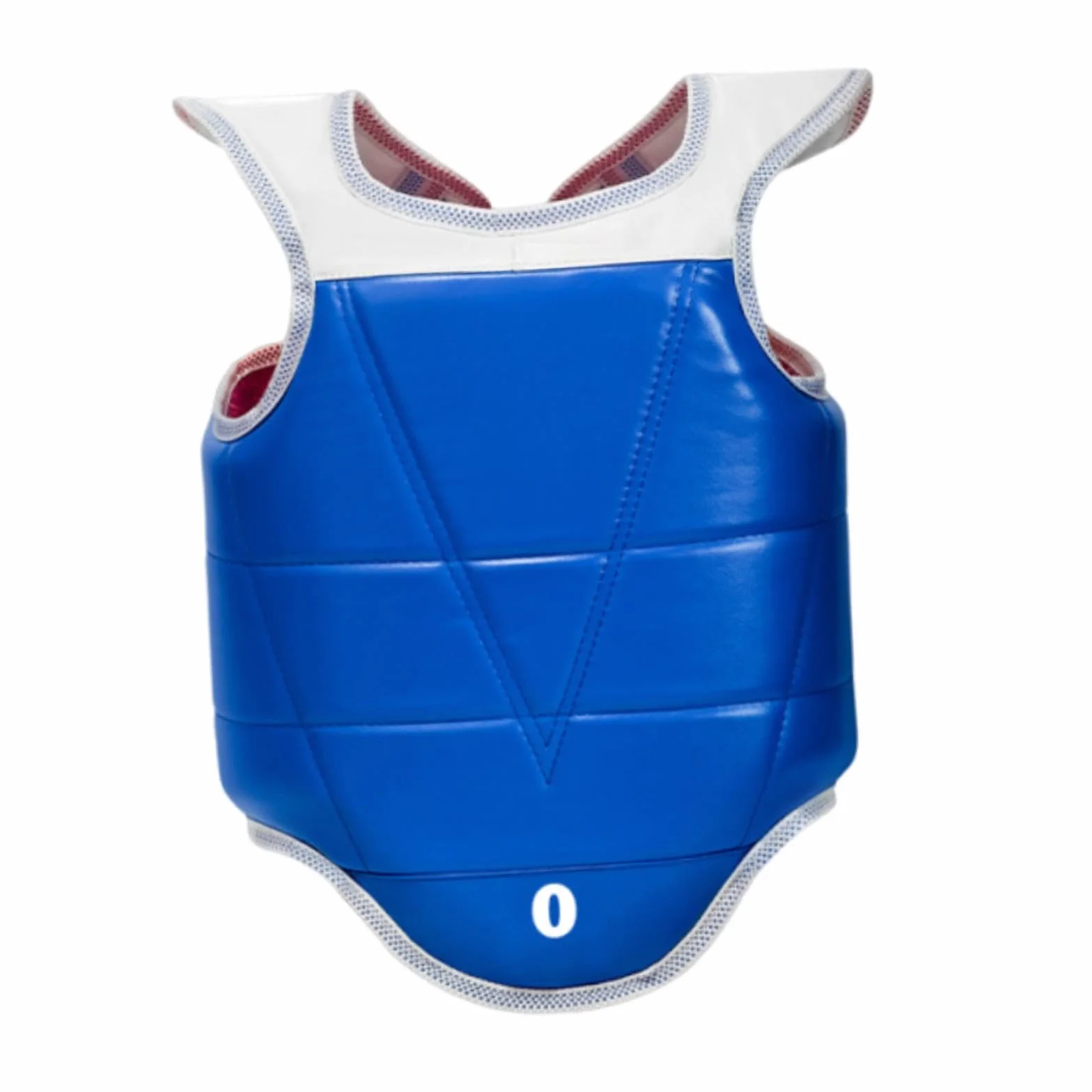 Protector de Pecho de Karate, Almohadilla de Protección PU EVA, Chaleco Reversible para Golpes Fuertes