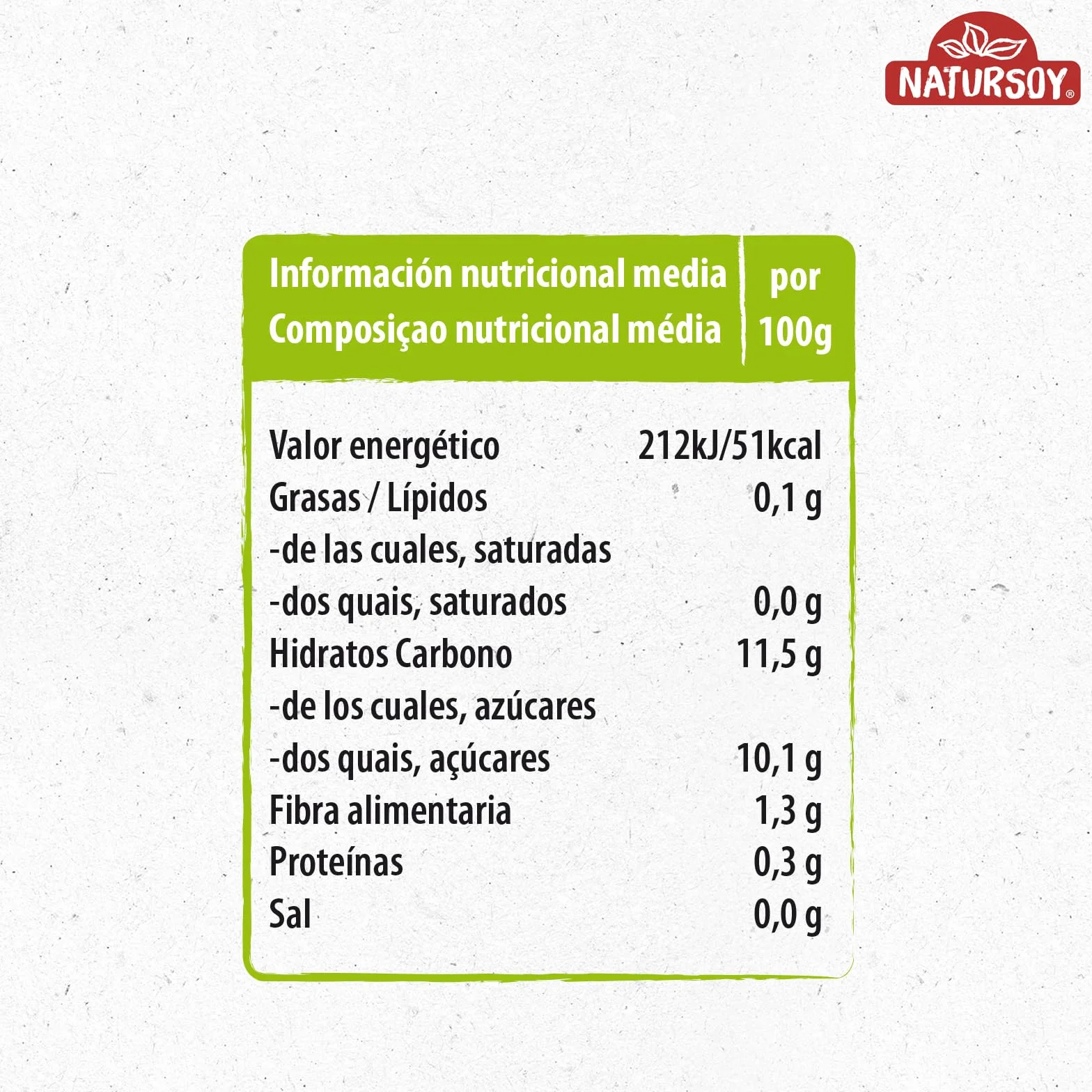 Natursoy Compota de Manzana BIO Ecológico, 720 ml