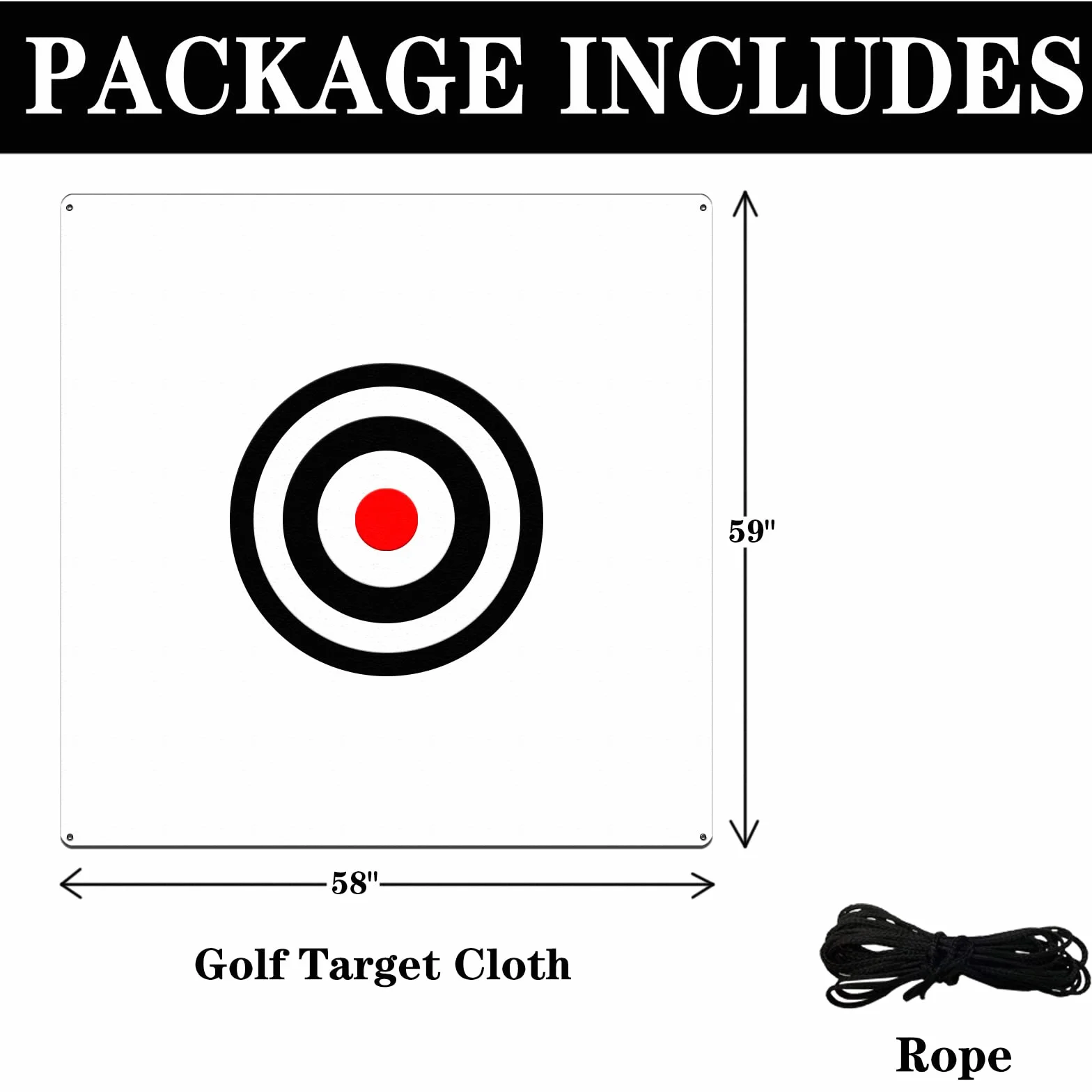 FINGER TEN Golf Practice Net Backyard Chipping Training Indoor Outdoor