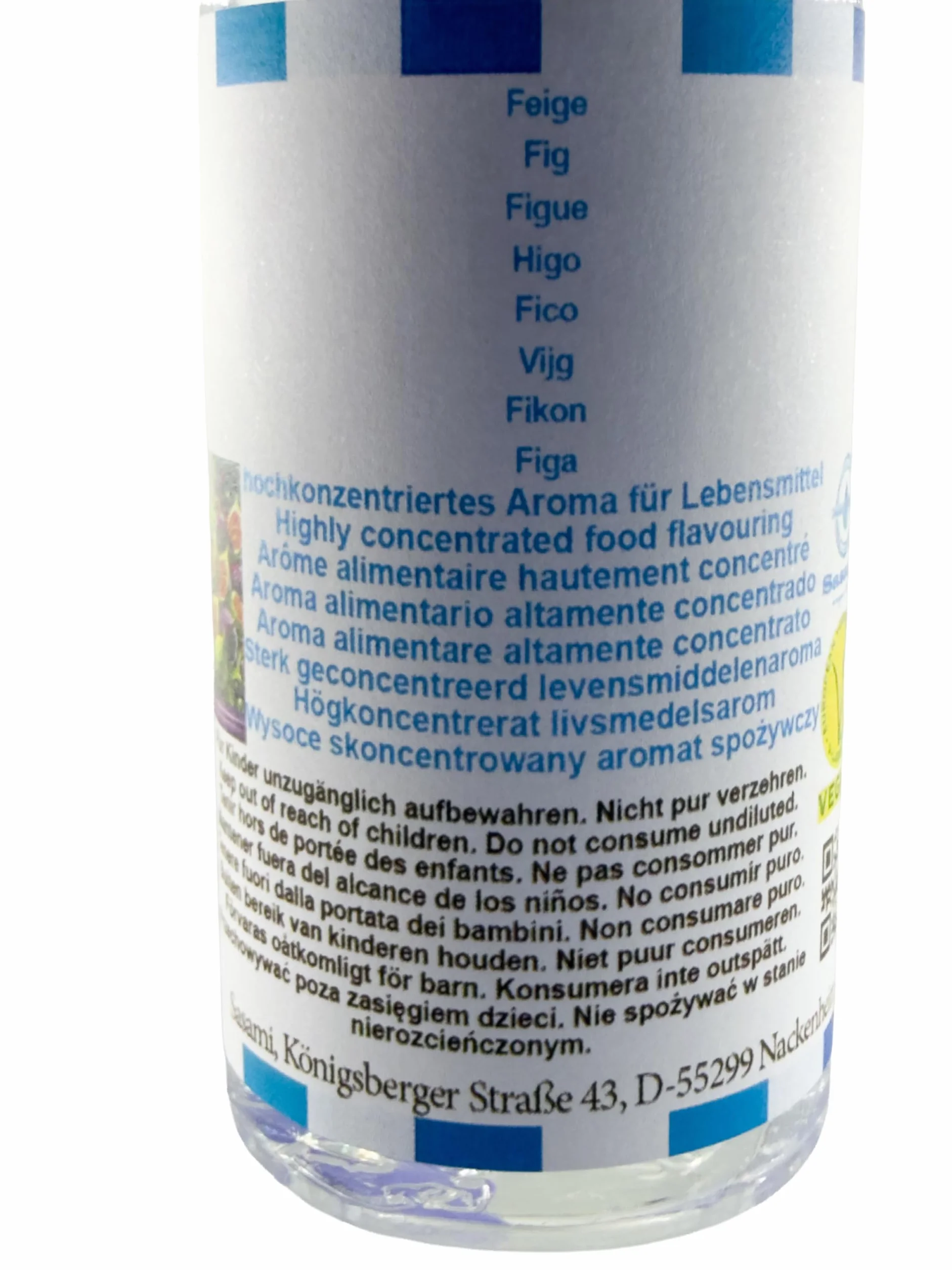 Higo aroma concentrado - Vegano - Sasami - 10ml