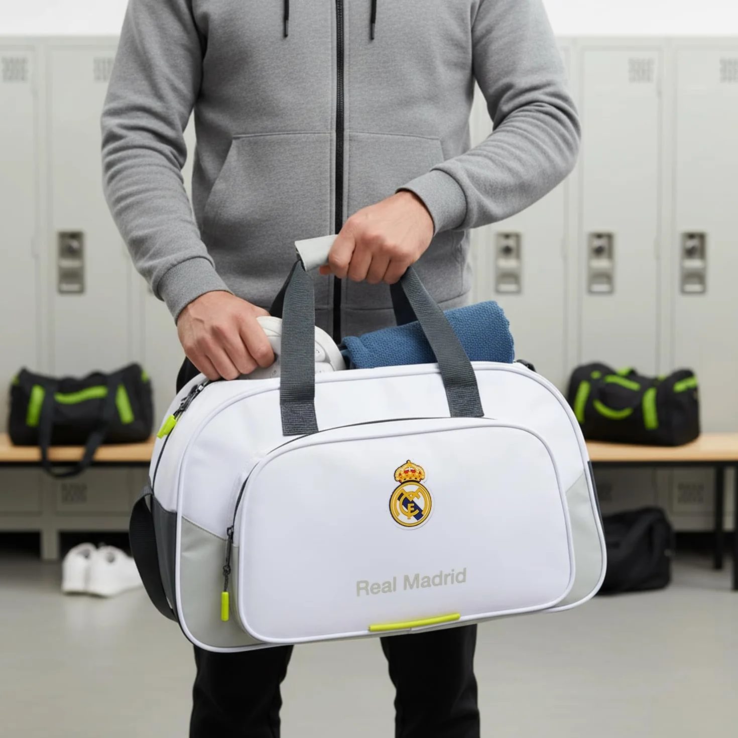 Safta Mochila Real Madrid Gran Capacidad Respaldo Acolchado Licencia Oficial Resistente Unisex niños